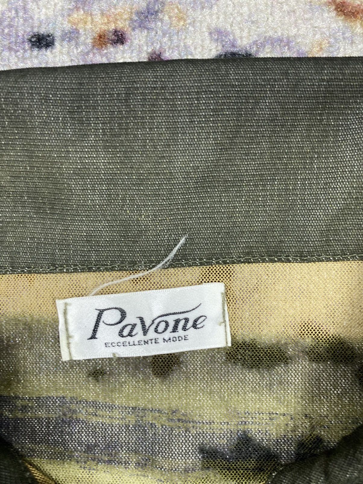 Japanese Brand VINTAGE PAVONE MESH ART SHIRT GHOTICPUNK STYLE Size M / US 6-8 / IT 42-44 - 5 Thumbnail