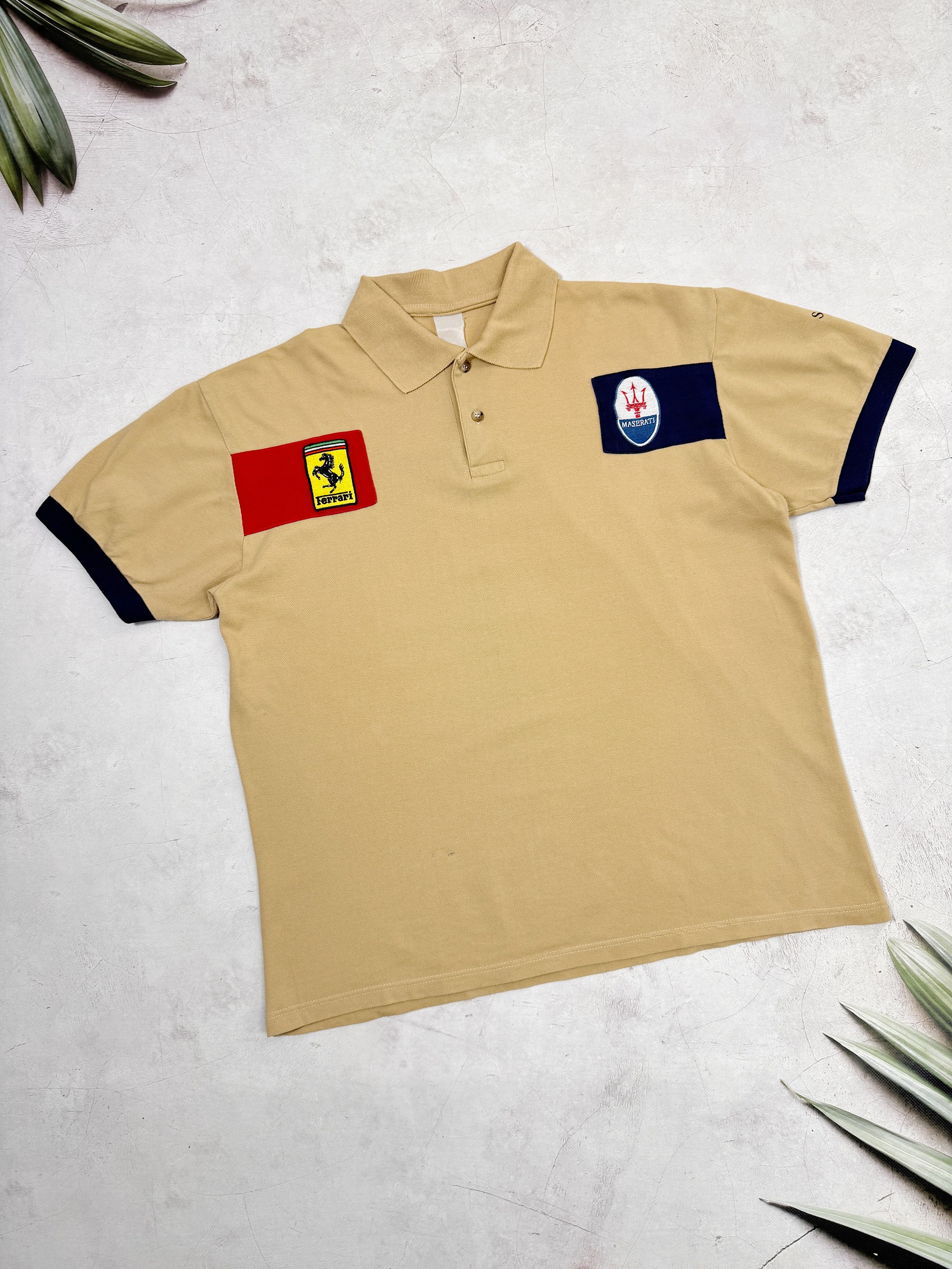 Ferrari × Formula 1 Vintage Ferrari x Maserati Polo T-Shirt Service Racing F1 Size US M / EU 48-50 / 2 - 1 Thumbnail