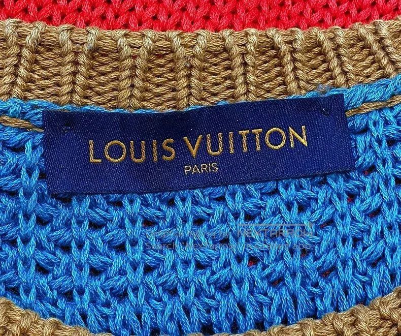 Louis Vuitton LV Colorblock Pullover Knit Sweater. Size US S / EU 44-46 / 1 - 5 Thumbnail