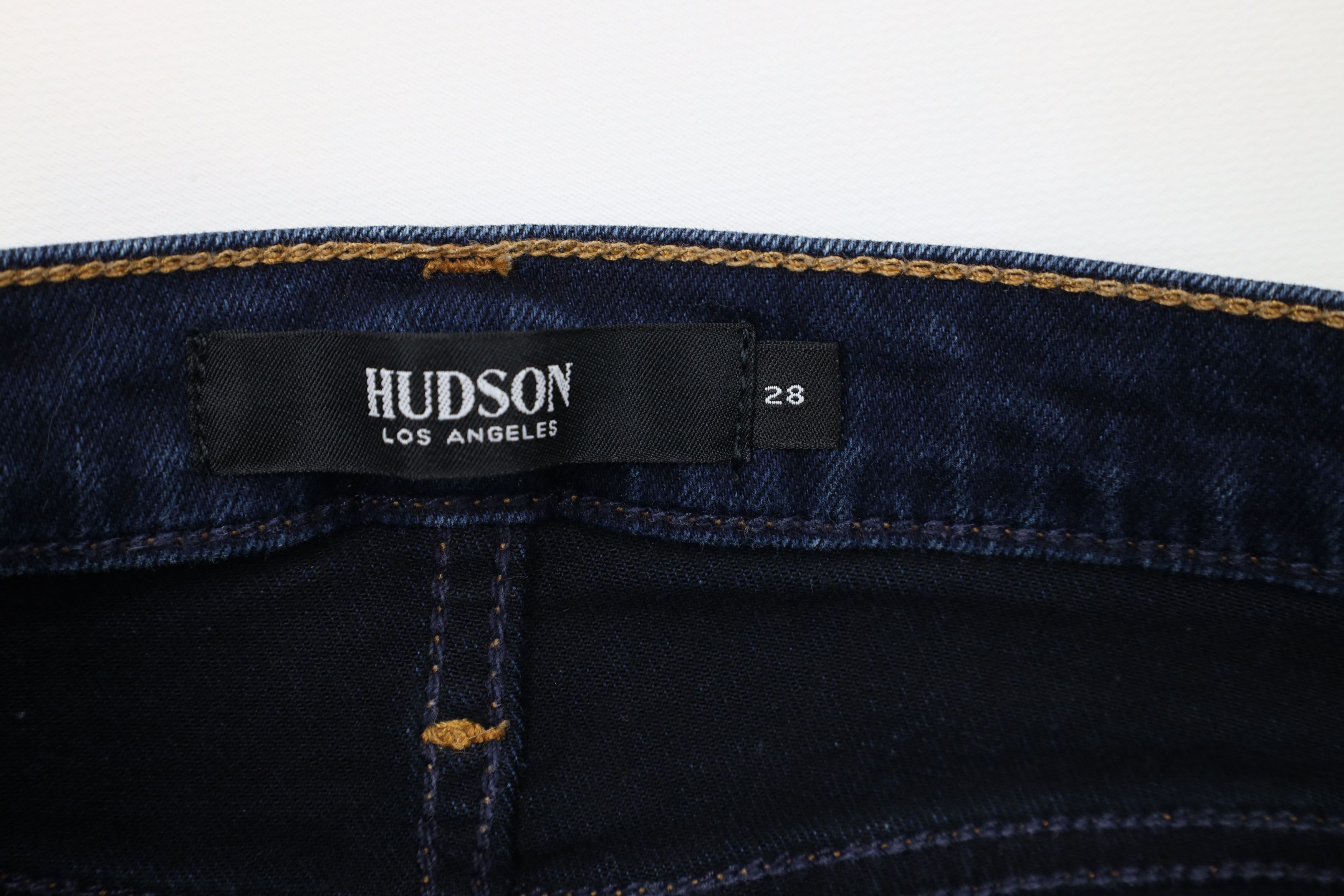 Hudson × Vintage Hudson Jeans Stretch Barbara Super Skinny Denim Jeans Blue Size 28" / US 6 / IT 42 - 6 Thumbnail