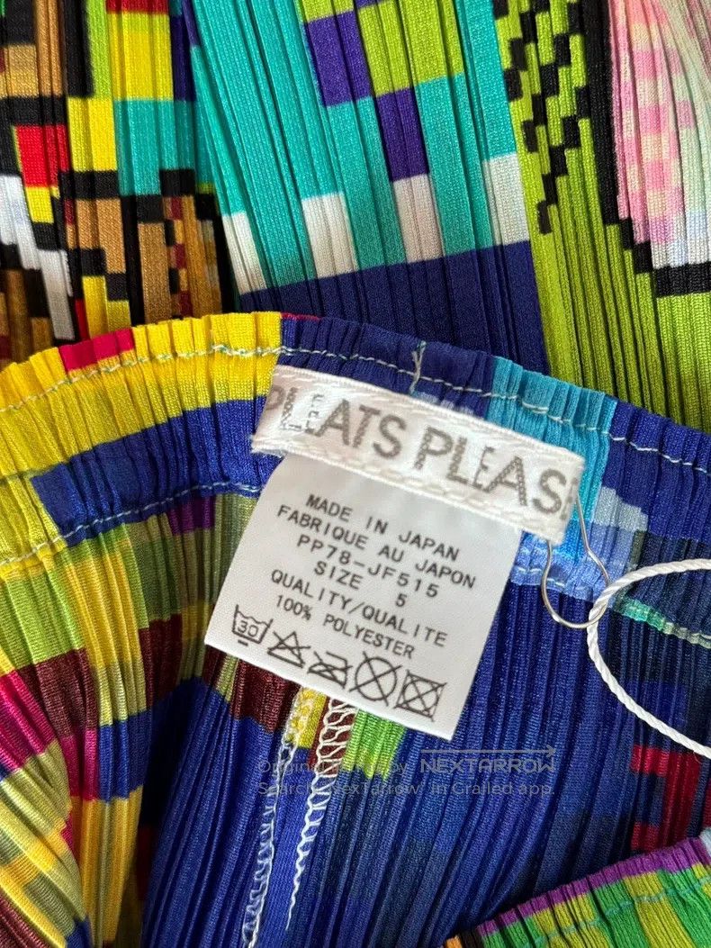 Issey Miyake Issey Miyake size:5 Color - Block Pants Size 23" - 3 Thumbnail