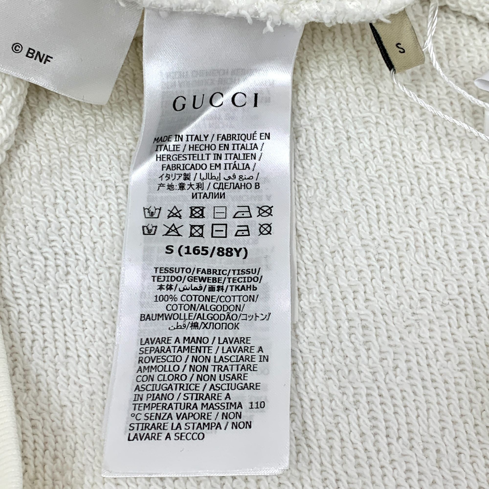 Gucci Gucci Off-White Banana Cat Graphic Long-Sleeve Sweatshirt S Size S / US 4 / IT 40 - 3 Thumbnail