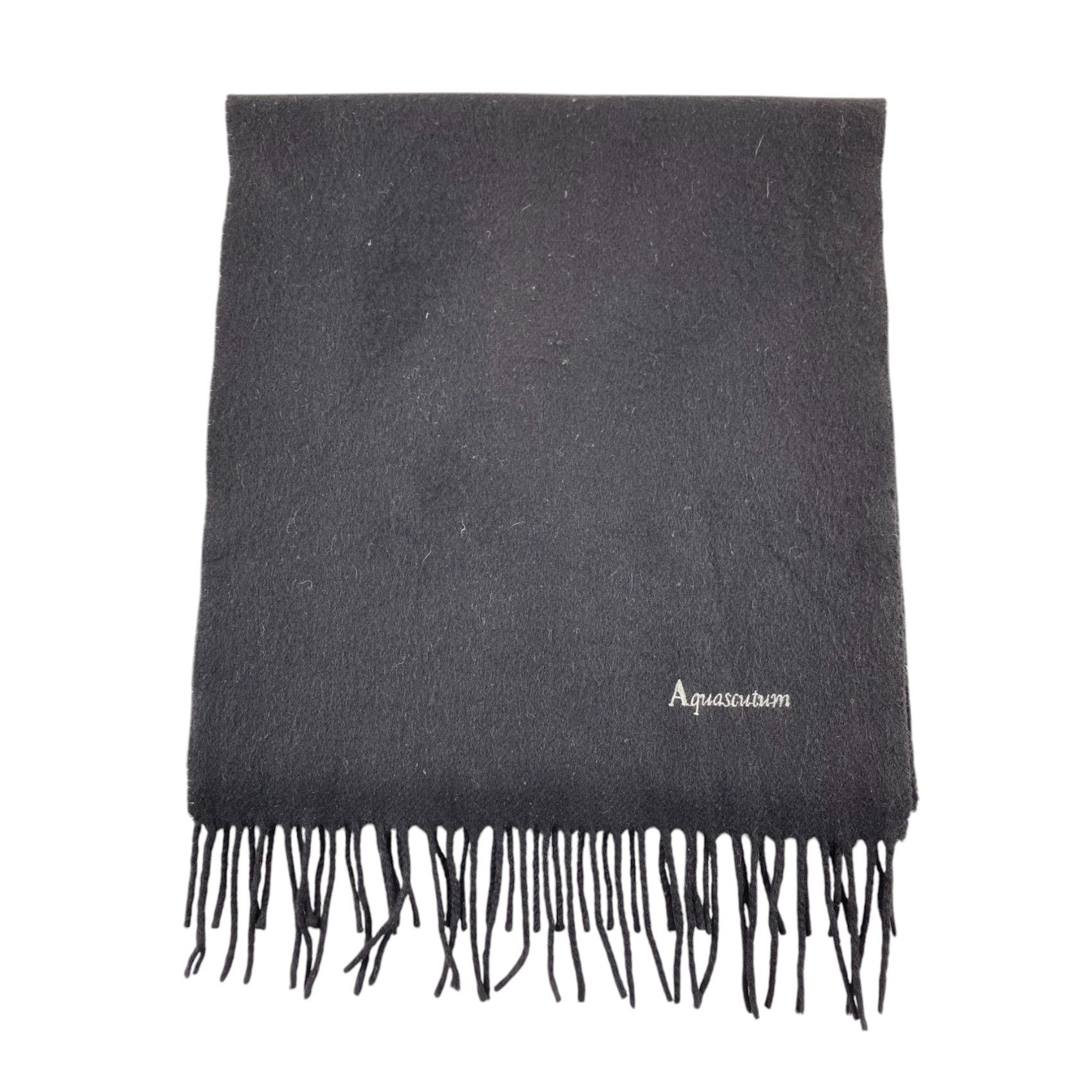 Aquascutum × Vintage Aquascutum Scarf / Muffler / Neckwear - WW1666 Size ONE SIZE - 2 Thumbnail