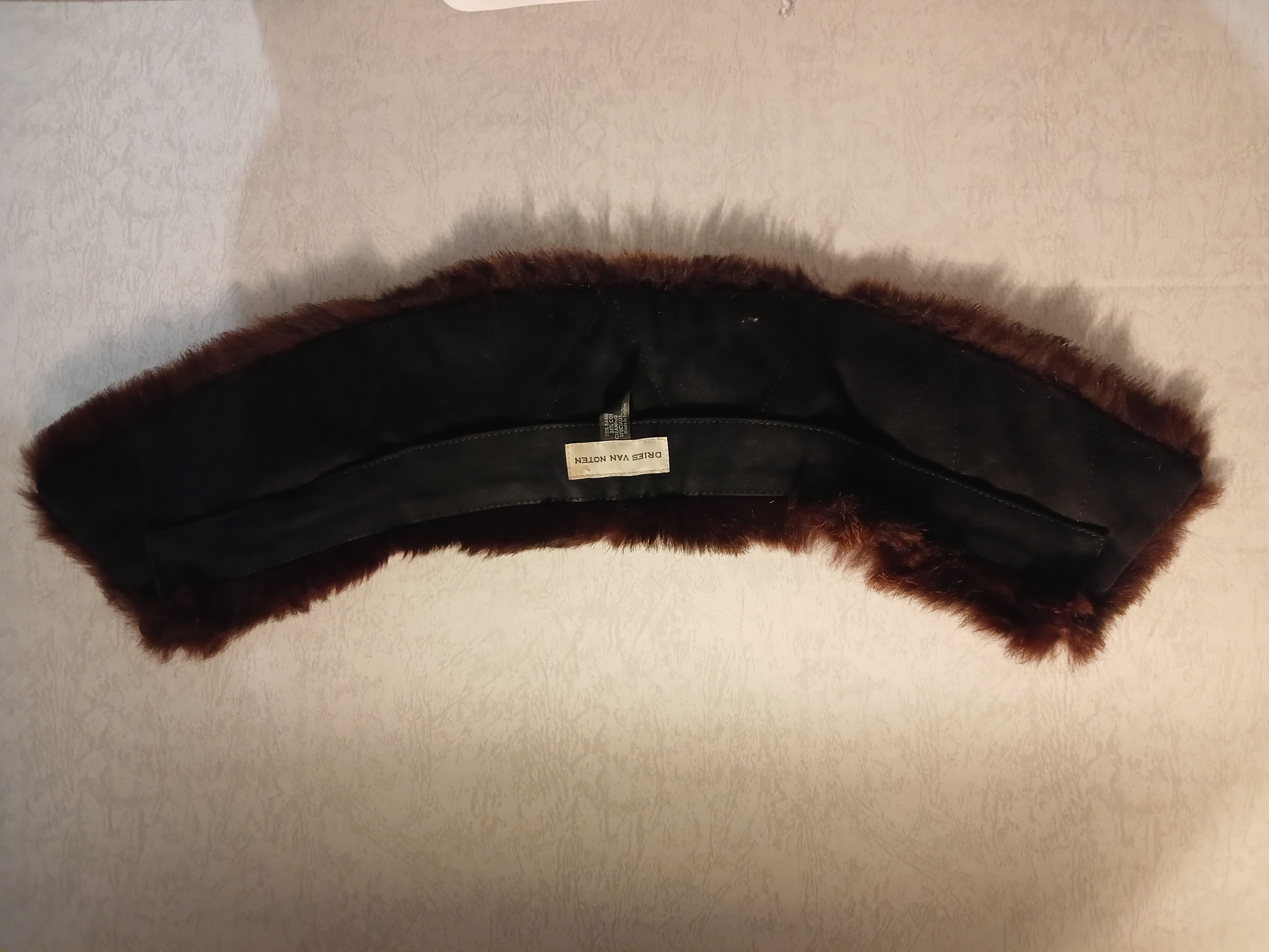 Dries Van Noten Dries Van Noten Rabbit Fur Collar Size ONE SIZE - 7 Thumbnail