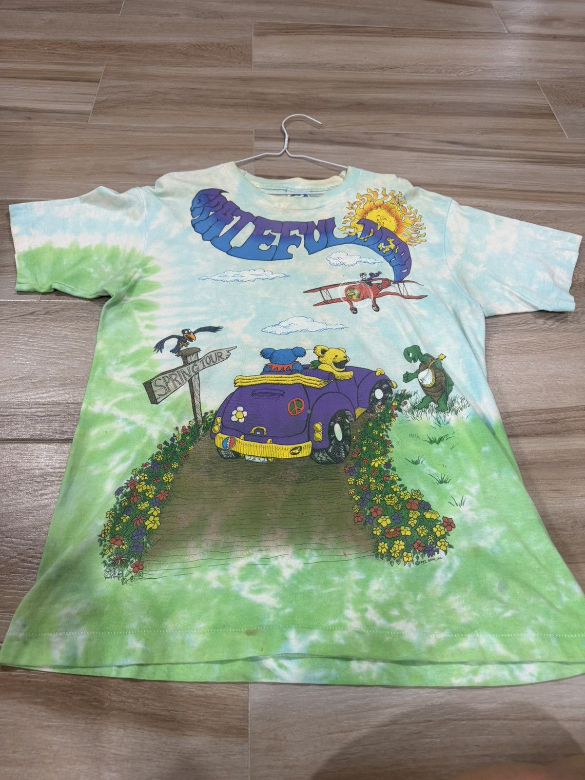 Grateful Dead × Hanes vintage infrared roses tour shirt 1992 | Grailed