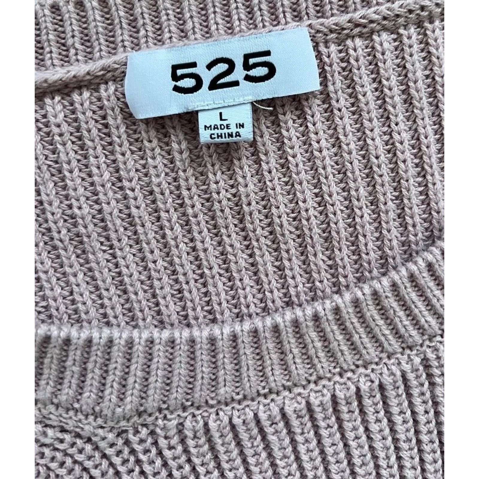 Anonymous Ism Womens 525 Sweater Crew Neck Size Large 100% Cotton A001462 Size L / US 10 / IT 46 - 4 Thumbnail