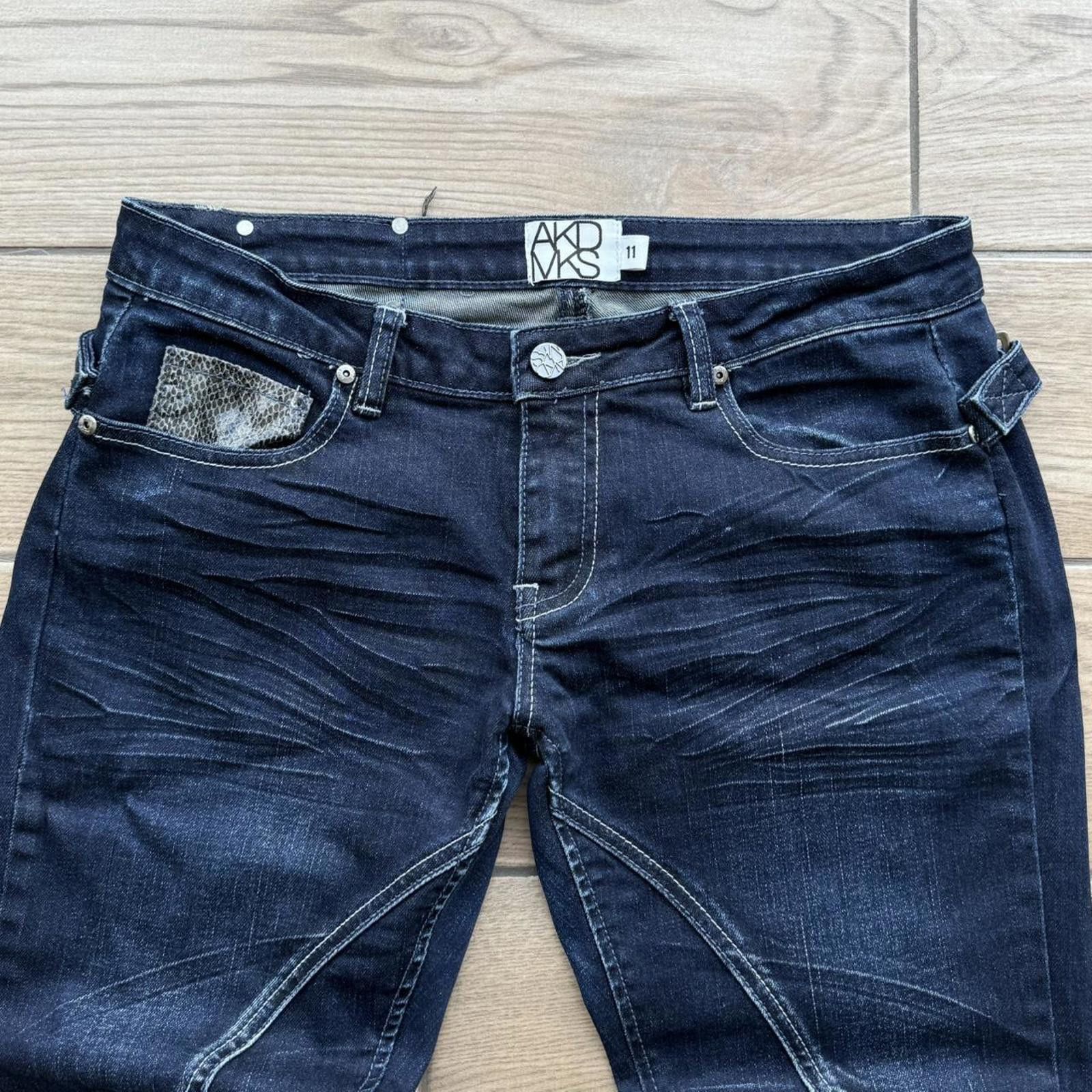 Akademiks Y2K Akademiks Denim Straight Jeans Akdmks Size 34" / US 12 / IT 48 - 5 Thumbnail