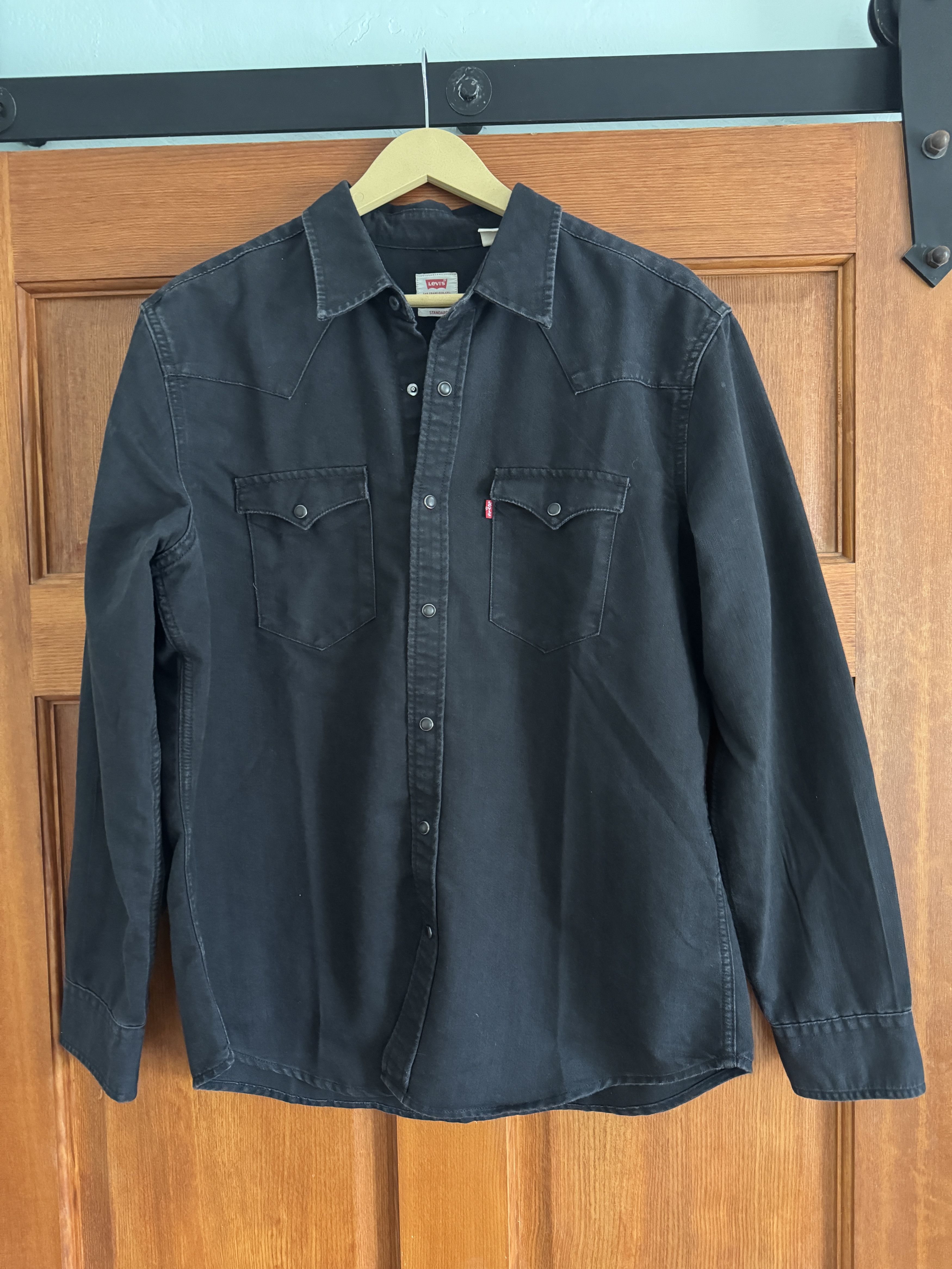 Levi's Levis Classic Western Shirt Size US L / EU 52-54 / 3 - 1 Thumbnail