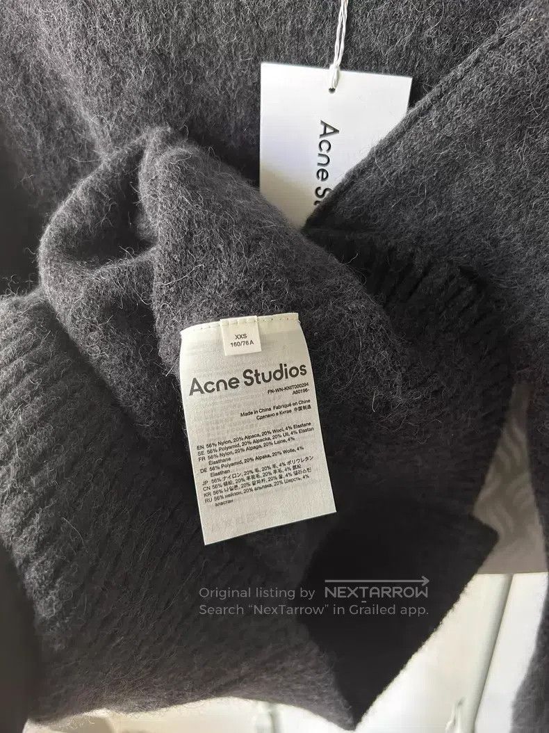 Acne Studios acne studios Wool Sweater, Thick and Loose Size XXS / US 00 / IT 34 - 3 Thumbnail