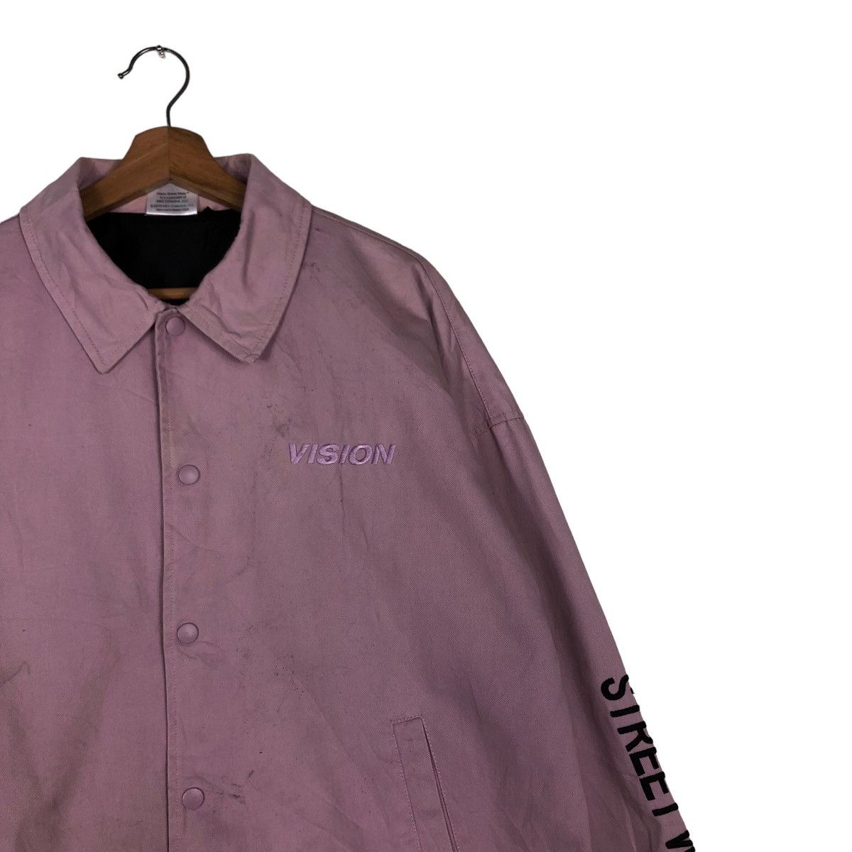 Japanese Brand 🔥Vintage Button Jacket Vision Street wear Big Logo Size US M / EU 48-50 / 2 - 6 Thumbnail