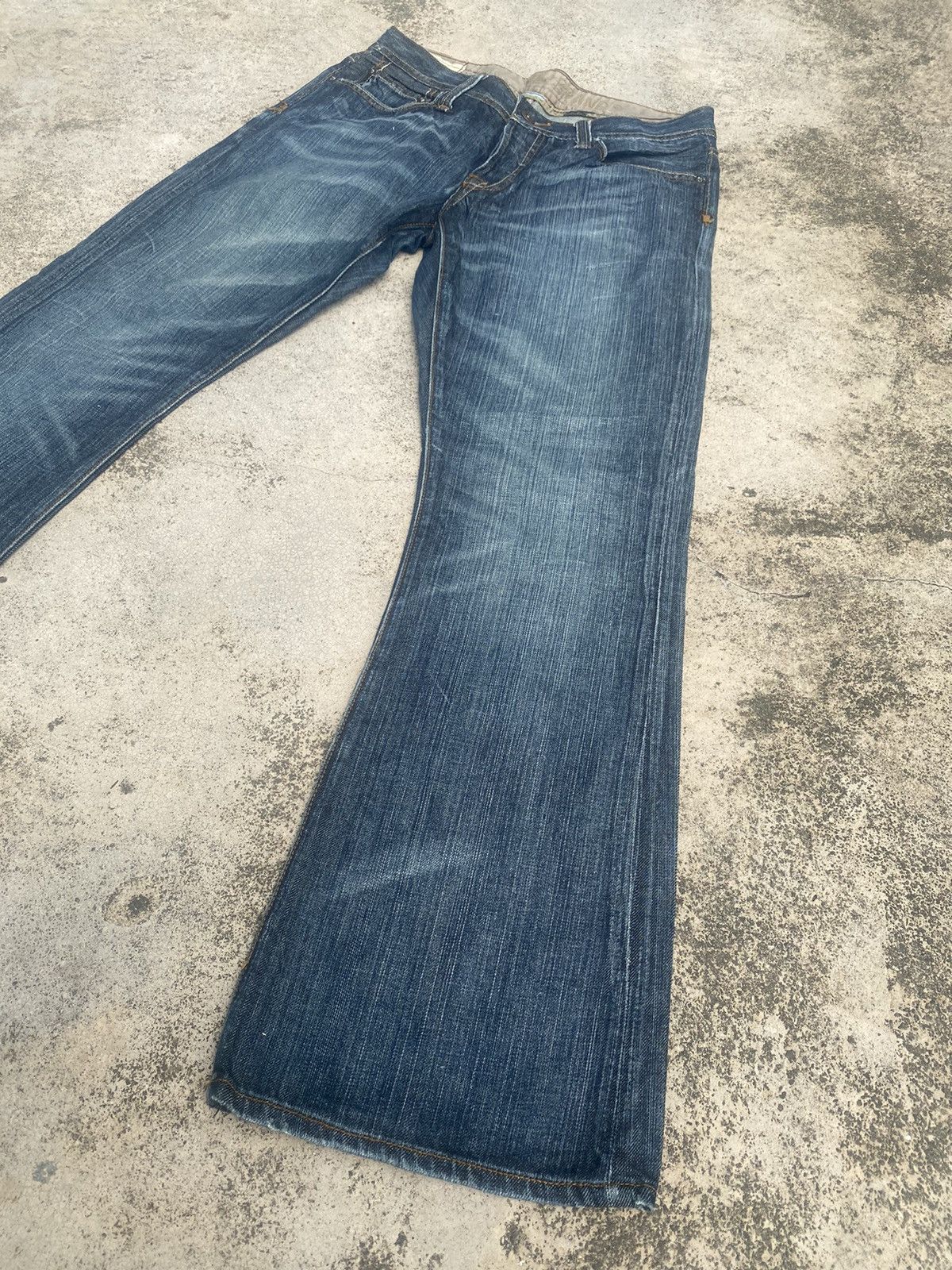 Japanese Brand Flare Jeans Z Clawmark Bootcut Size US 32 / EU 48 - 2 Thumbnail
