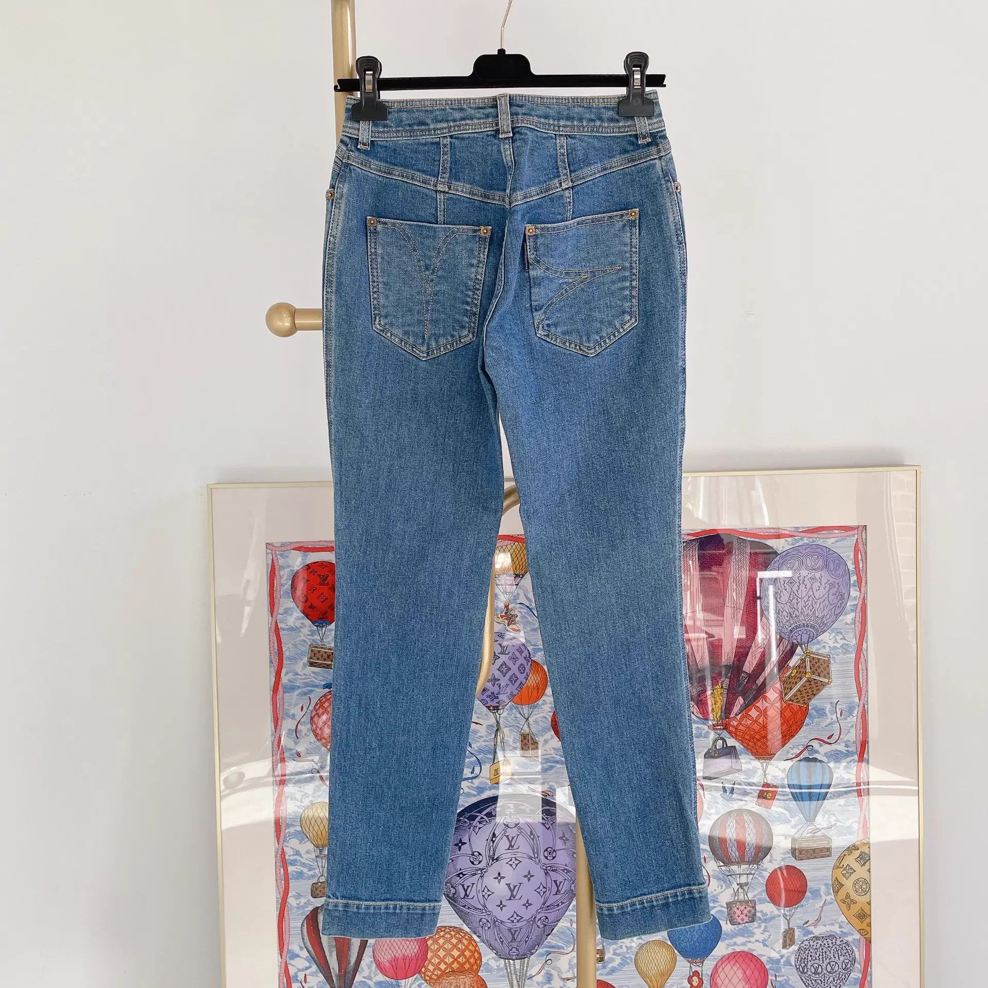 Louis Vuitton Louis Vuitton Blue Jeans 38 Size 27" / US 4 / IT 40 - 2 Thumbnail