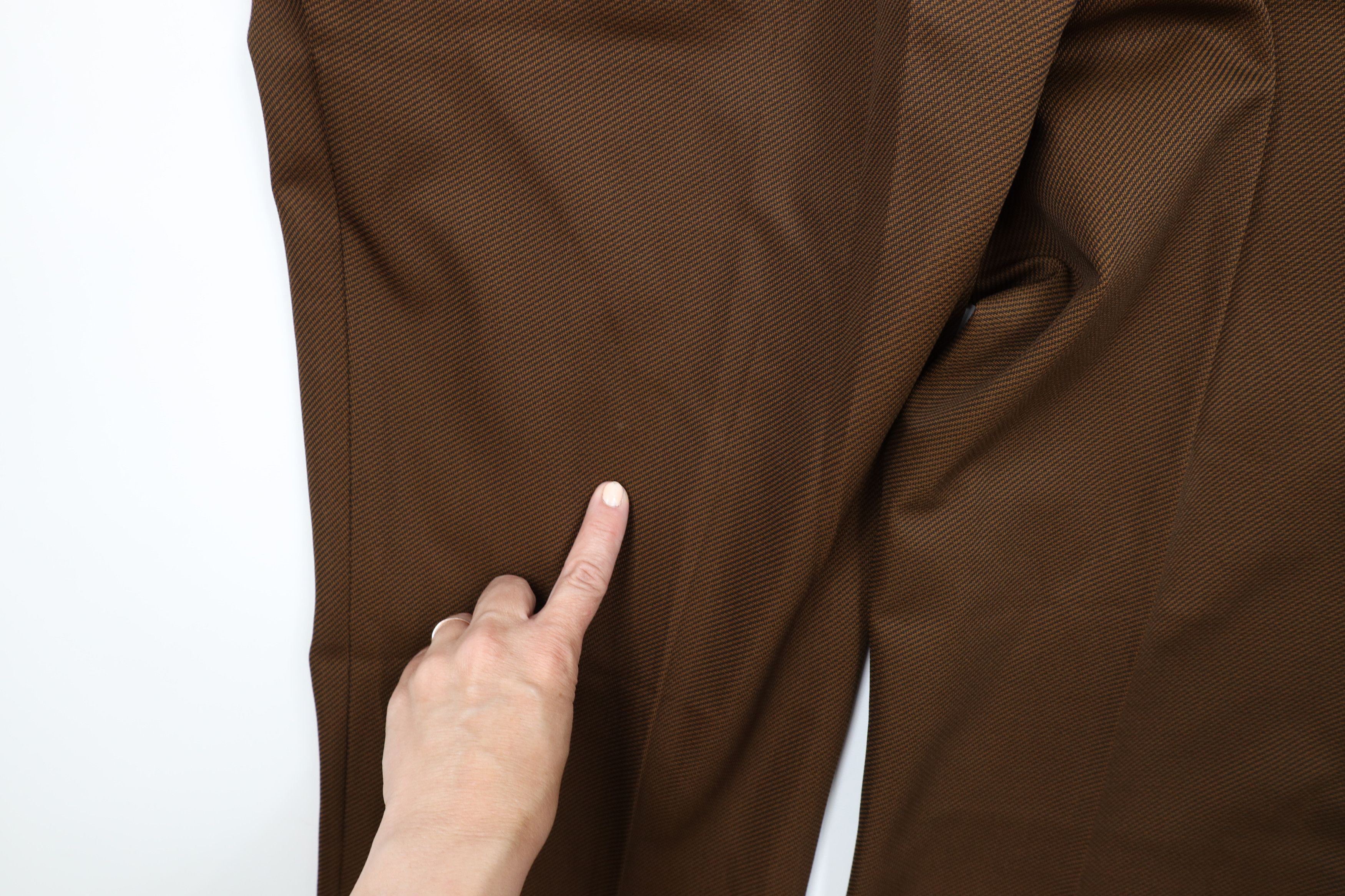 Vintage Vintage 70s Streetwear Bell Bottoms Chino Pants Brown USA Size US 38 / EU 54 - 11 Thumbnail