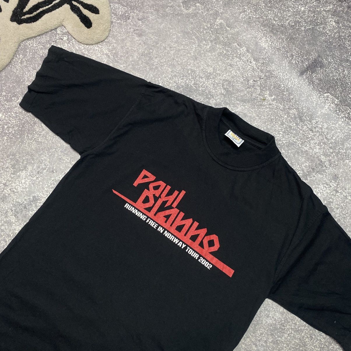 Band Tees Vintage Paul Dianno Iron Maiden 2002 tour rock band tee Size US L / EU 52-54 / 3 - 2 Thumbnail