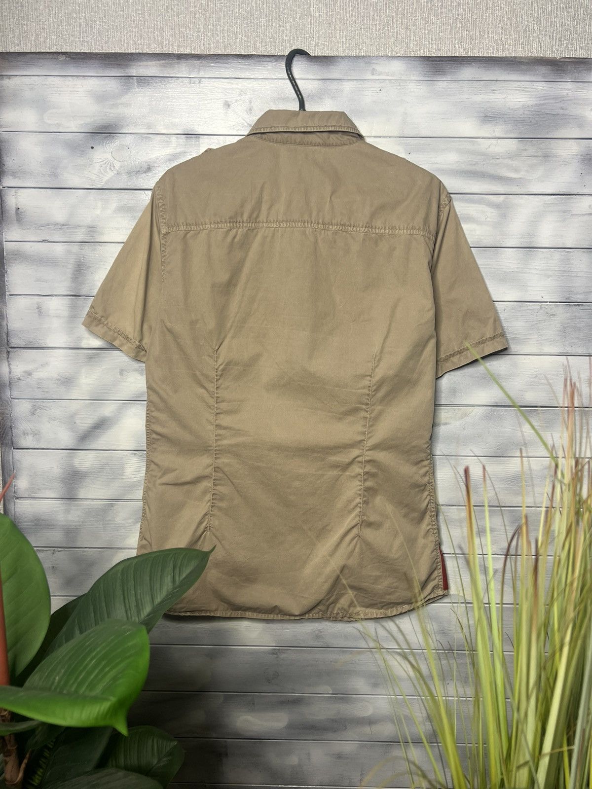 Prada Rare Luxury Shirt Prada Red Tab Vintage. Size US M / EU 48-50 / 2 - 5 Thumbnail