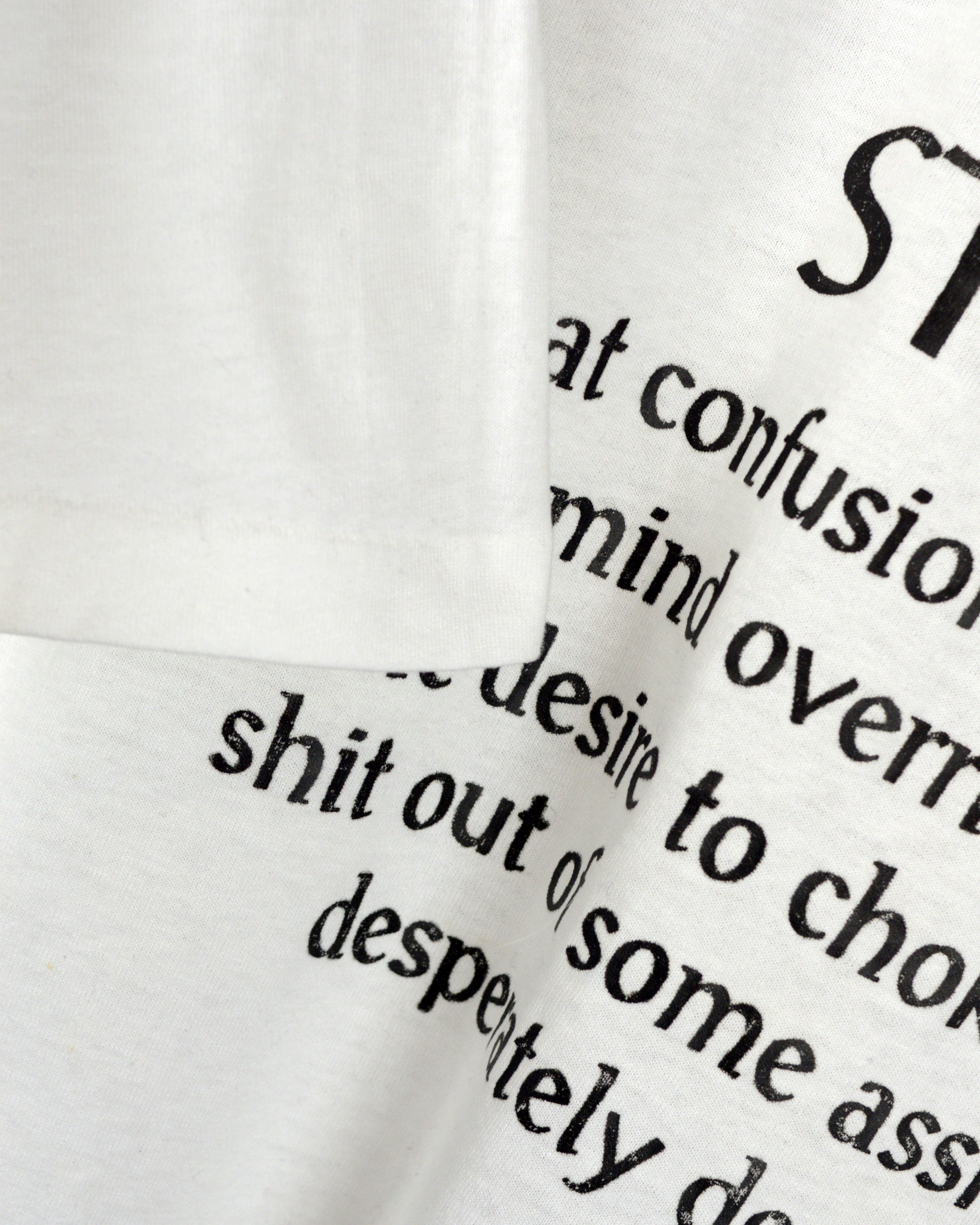 Vintage Vintage Stress 90s t shirt Size US XL / EU 56 / 4 - 3 Thumbnail