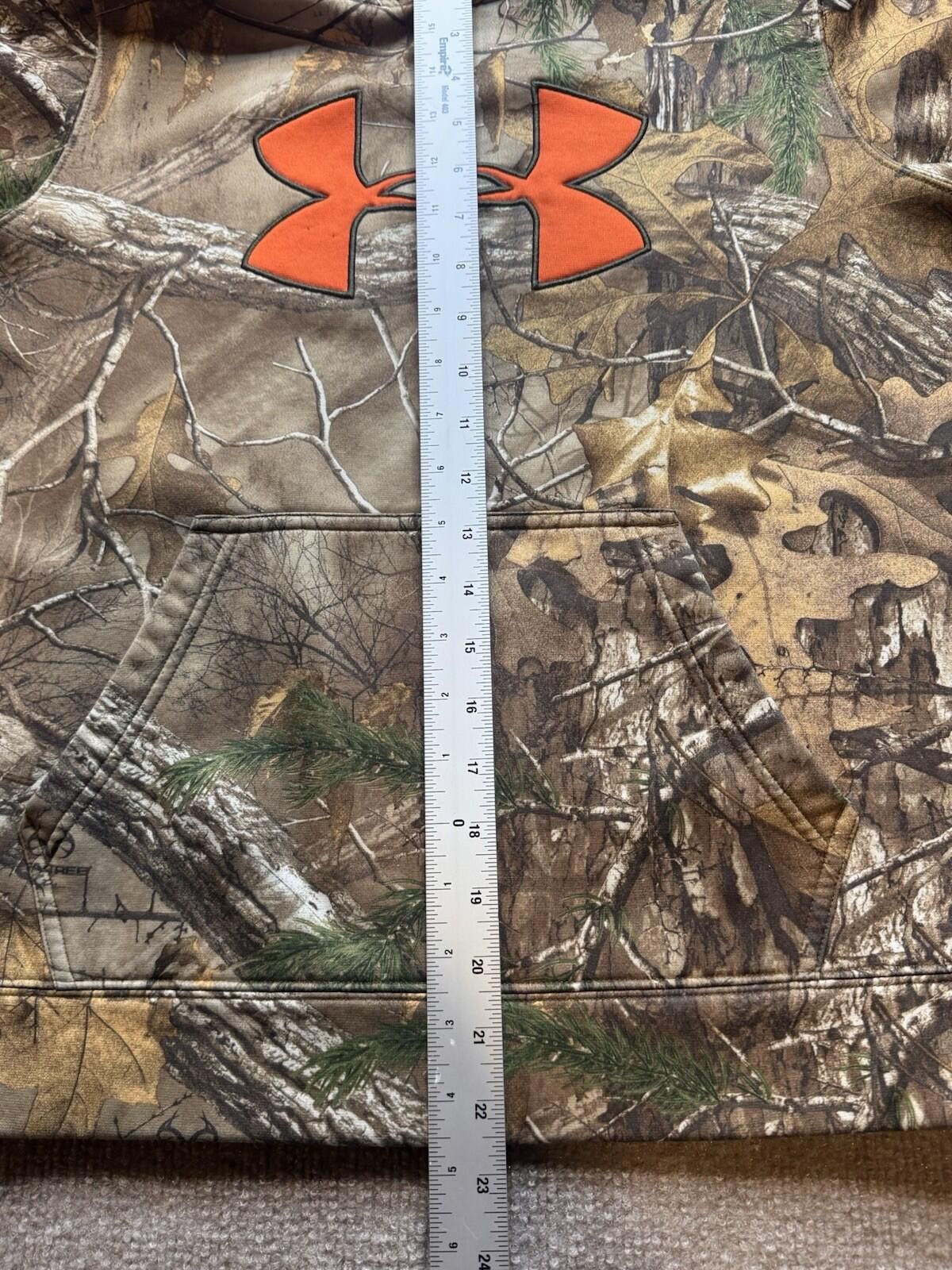Under Armour Under Armour Hoodie YLG Camo Realtree Orange Logo 770 Size ONE SIZE - 9 Thumbnail