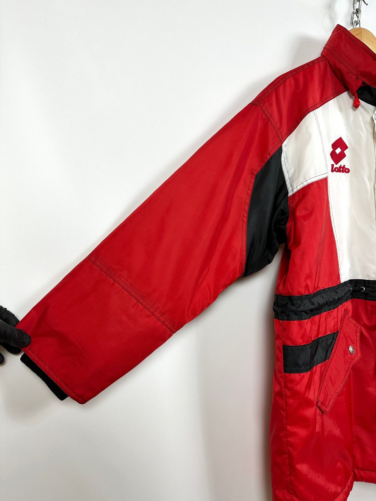 Lotto Sport 90s Vintage Lotto AC Milan Soccer Parka Coat Jacket Size US M / EU 48-50 / 2 - 14 Thumbnail