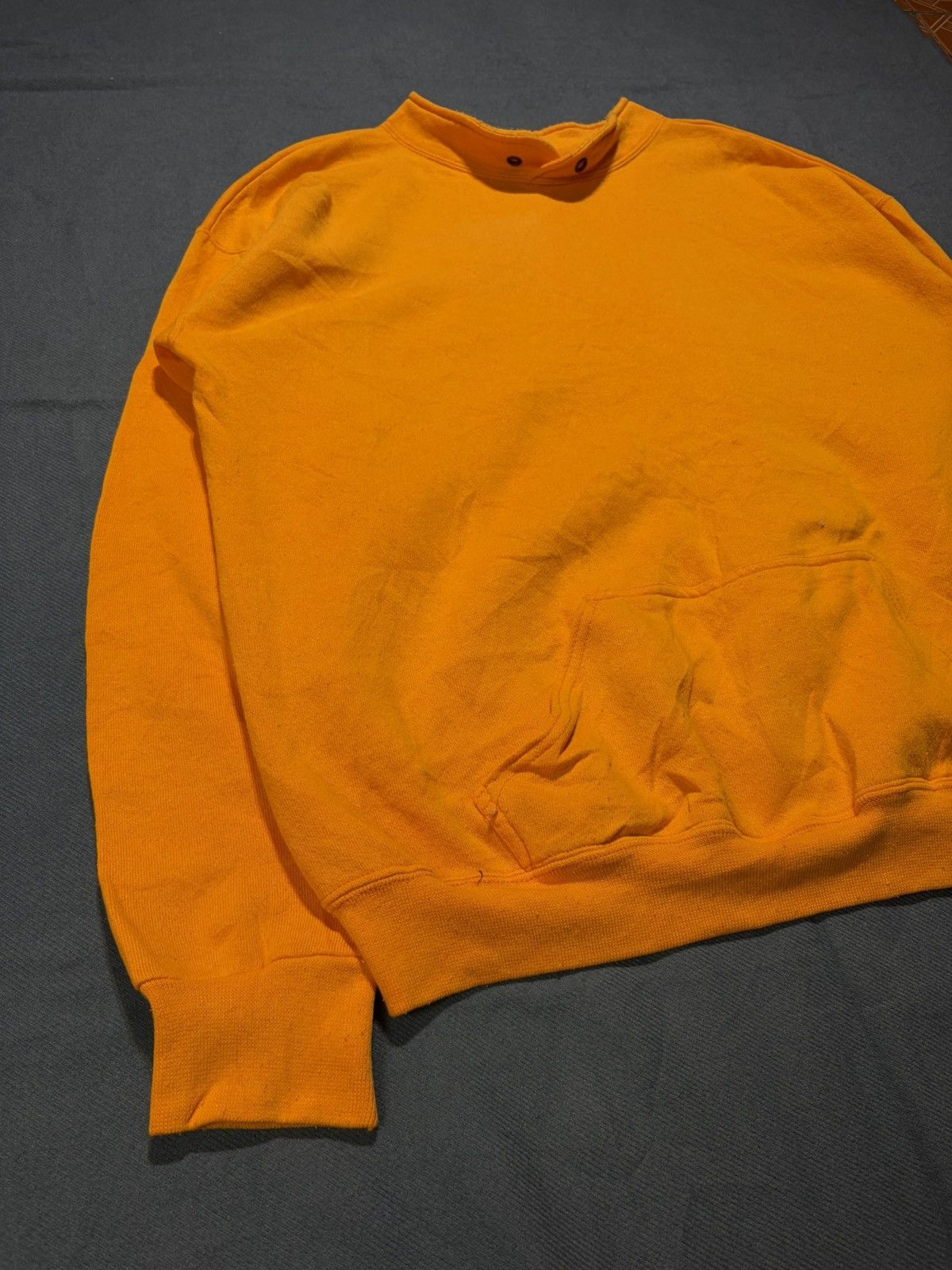 Vintage VINTAGE Discus Athletic Sweatshirt Mens Mustard Orange Size US L / EU 52-54 / 3 - 3 Thumbnail