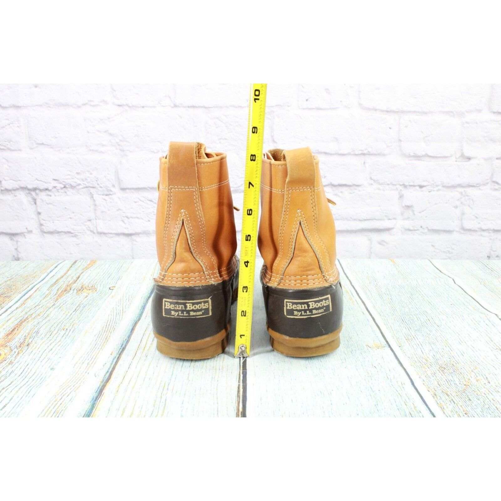 L.L. Bean × Leather × Vintage Vintage LL Bean Women's Leather Duck Boots Size 11 Narrow Size US 11 / IT 41 - 6 Thumbnail