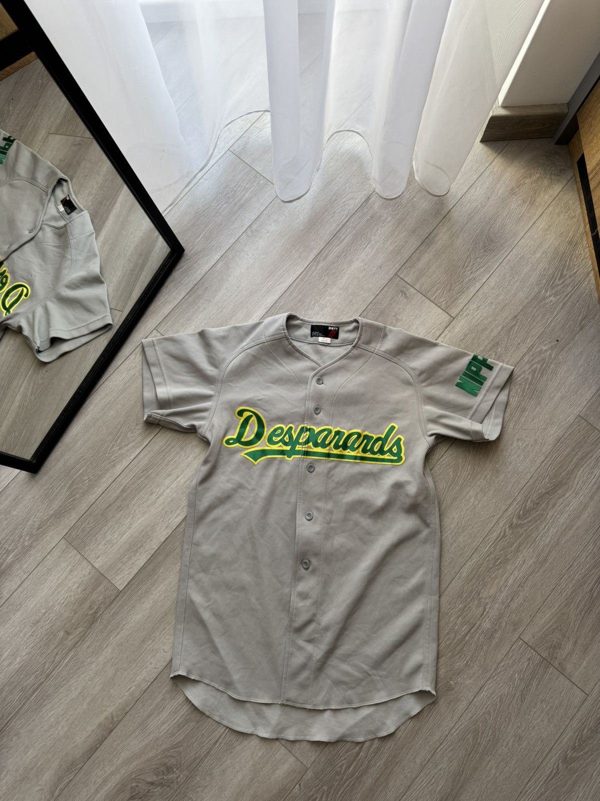 Mizuno 🔥 RARE Zett “Desparards” Game Jersey Nippori #11 JASPO L! Size US L / EU 52-54 / 3 - 1 Thumbnail
