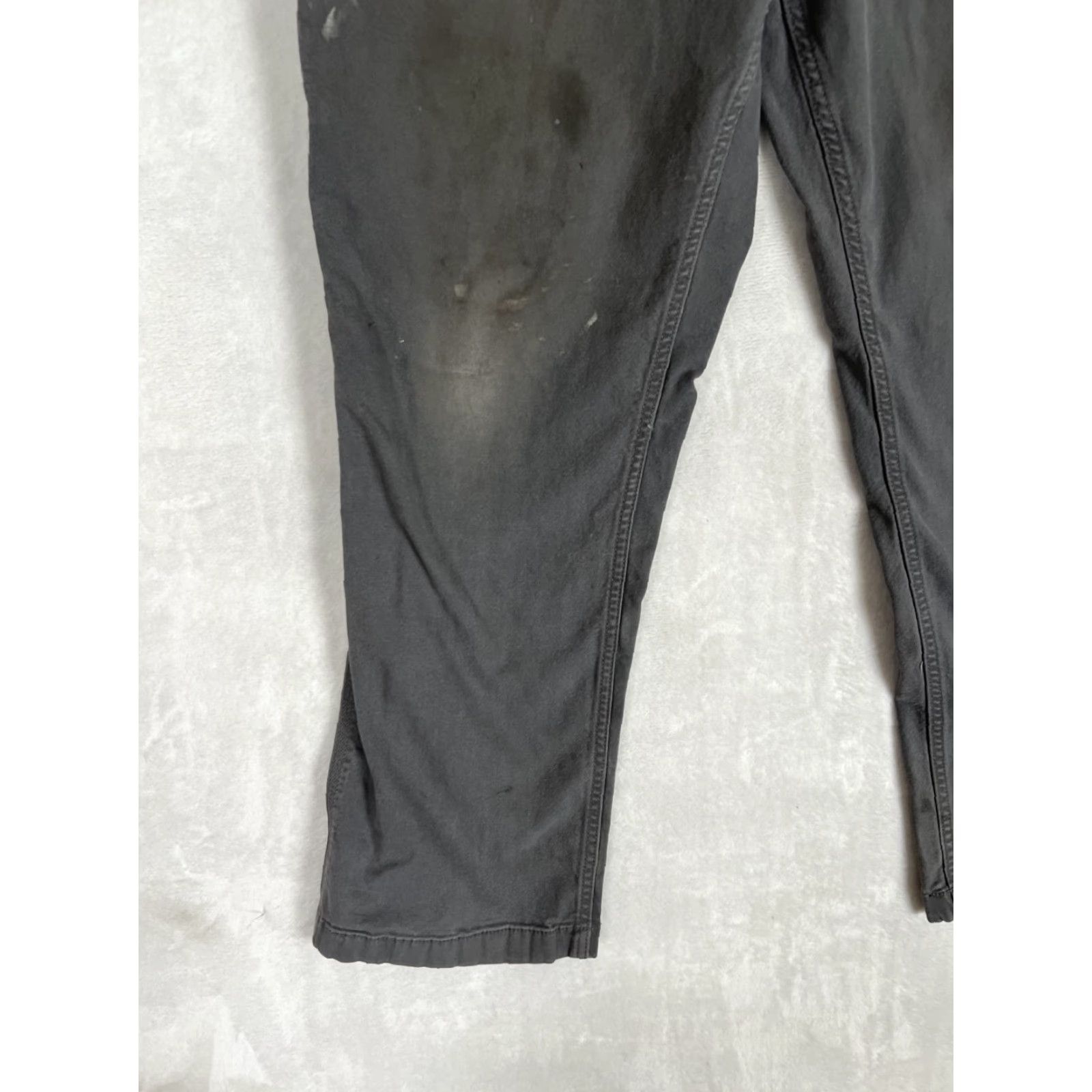 Carhartt Carhartt Pants Mens 30x29 Gray Relaxed Fit Carpenter Straight Regular 5-Pocket Carhartt Grunge Workwear Outdoor Stain Distressed Vintage: No Size US 30 / EU 46 - 3 Thumbnail