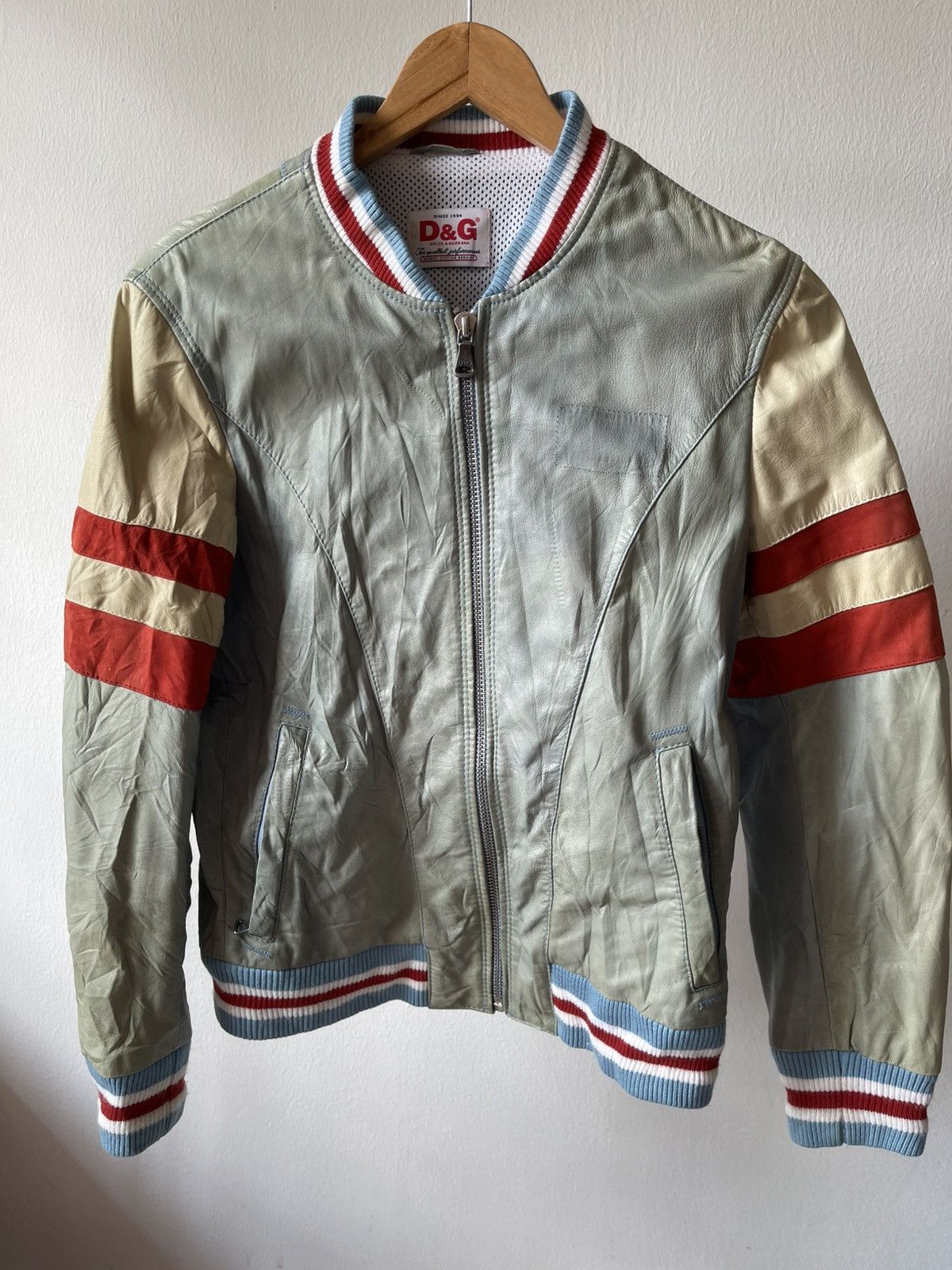 Dolce & Gabbana Dolce & Gabbana Leather Jacket Size US S / EU 44-46 / 1 - 3 Thumbnail