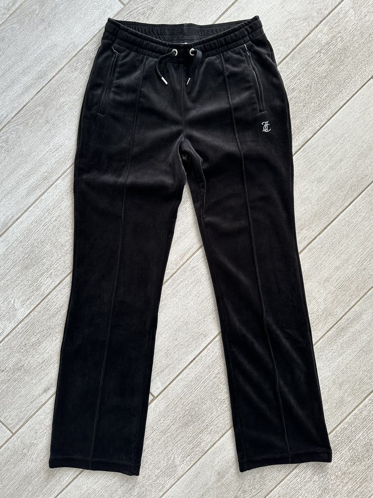 Juicy Couture Juicy Couture Big Logo Velvet Pants Vintage Y2K Style Size 32" / US 10 / IT 46 - 4 Thumbnail