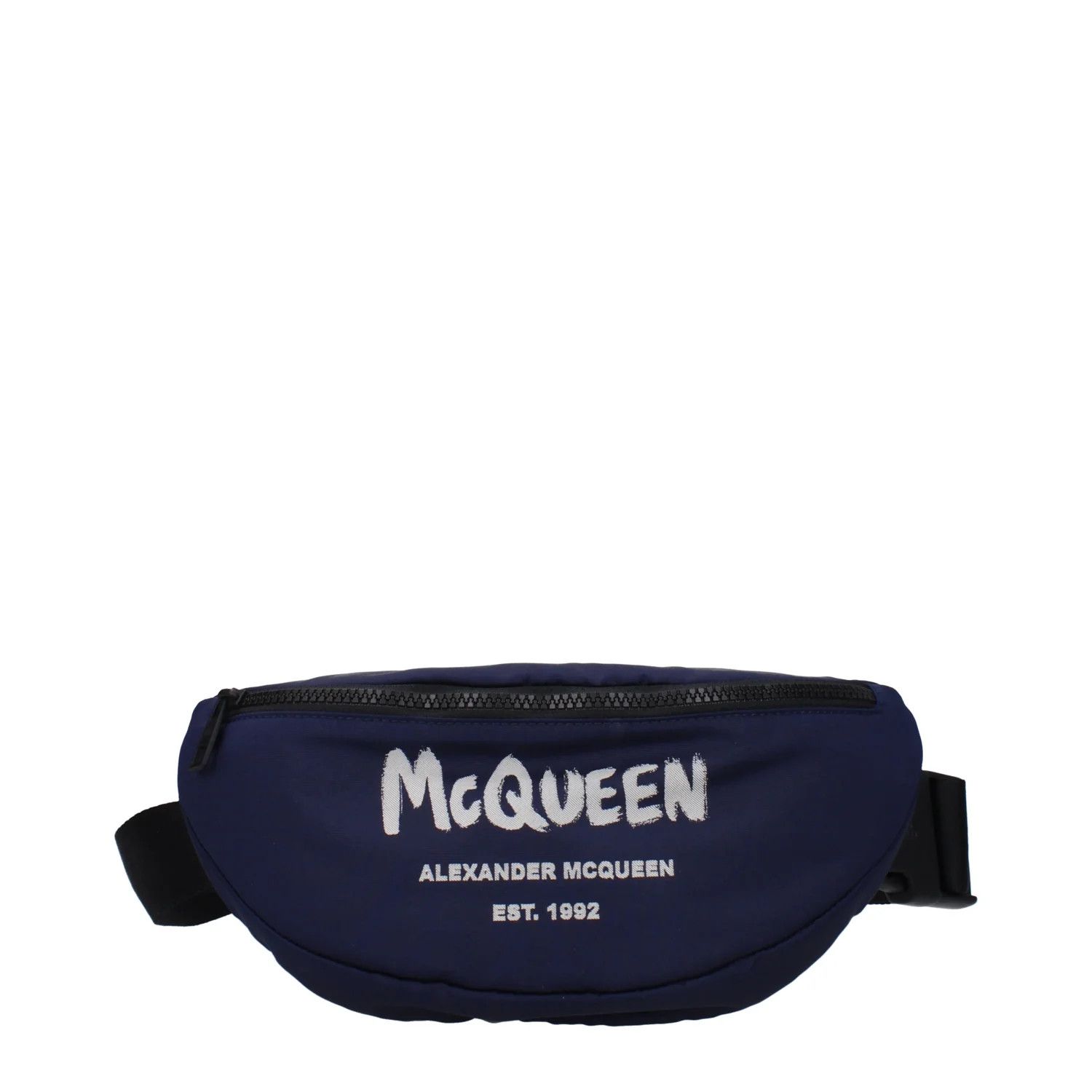 Alexander McQueen ob1o1e0225 Size: OS / Fabric Belt Bag in Blue Size ONE SIZE - 1 Thumbnail