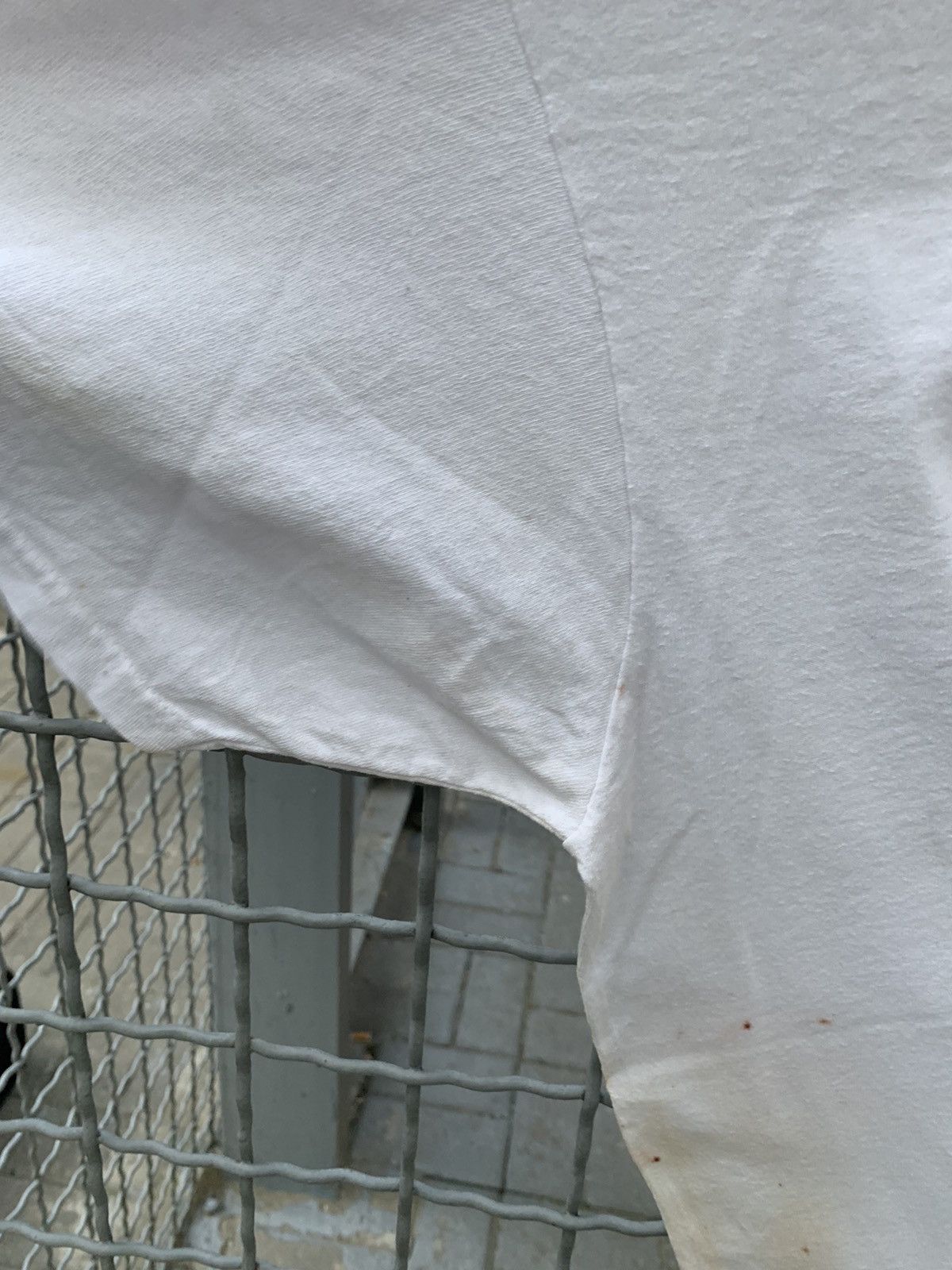 Nike × Vintage Vintage 90s Nike Thrashed Shirt Y2K Streetwear Tee Size US L / EU 52-54 / 3 - 6 Thumbnail