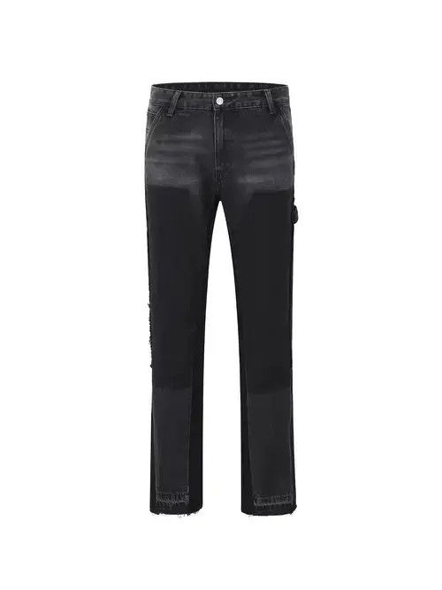 Japanese Brand fade carpenter pants Size US 32 / EU 48 - 4 Thumbnail