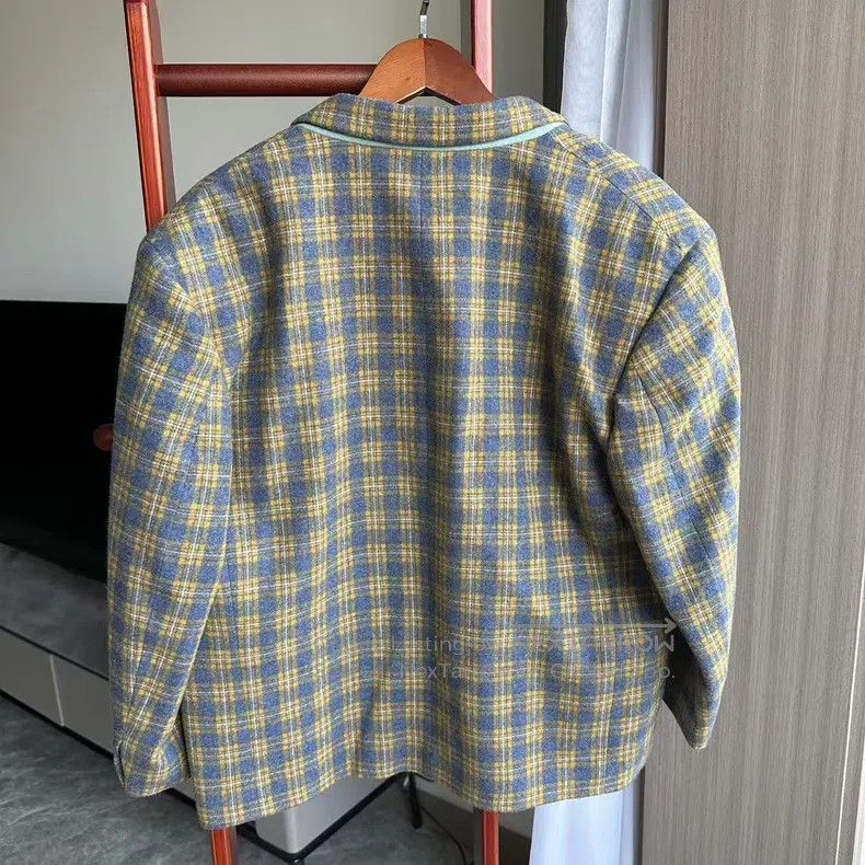 Gucci Gucci Plaid pure wool suit Size US M / EU 48-50 / 2 - 2 Thumbnail