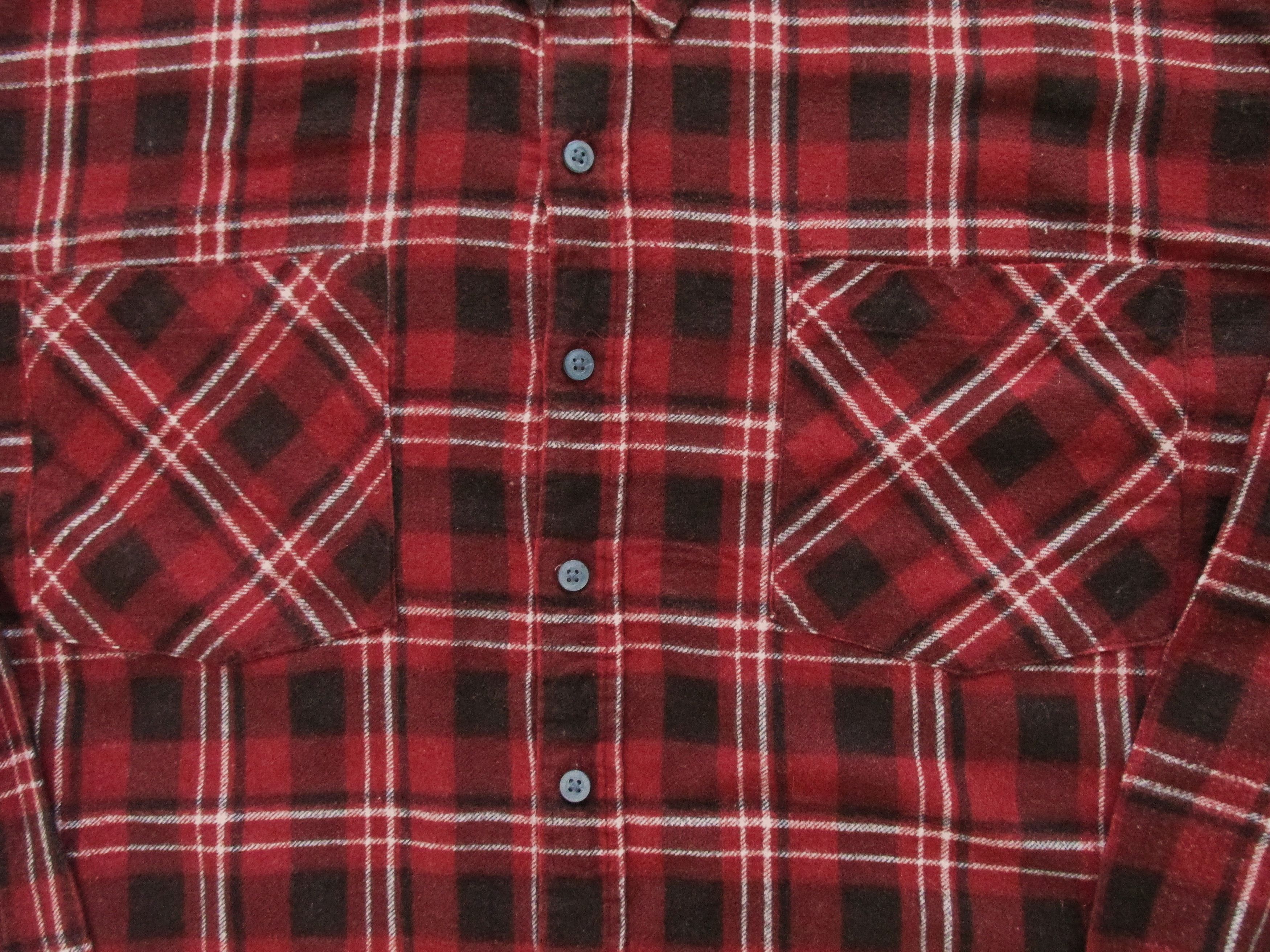 Haband Haband Men's Flannel Western Shirt Size 3XLT Size US XXL / EU 58 / 5 - 3 Thumbnail