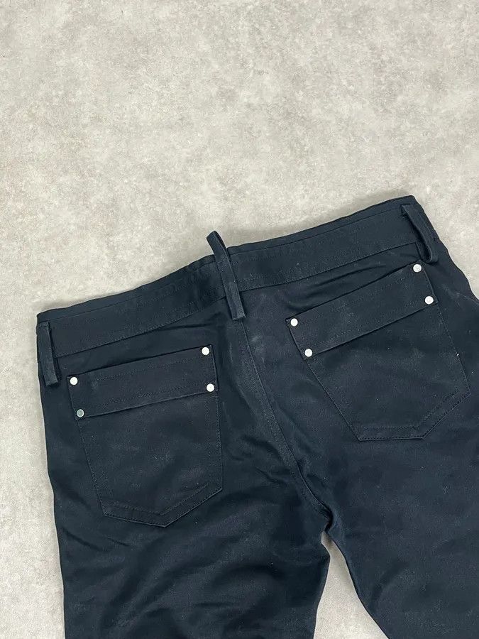 Dsquared2 AW2002 Dsquared2 Black Buttoned Zip Bootleg Pants Size 28" / US 6 / IT 42 - 8 Thumbnail