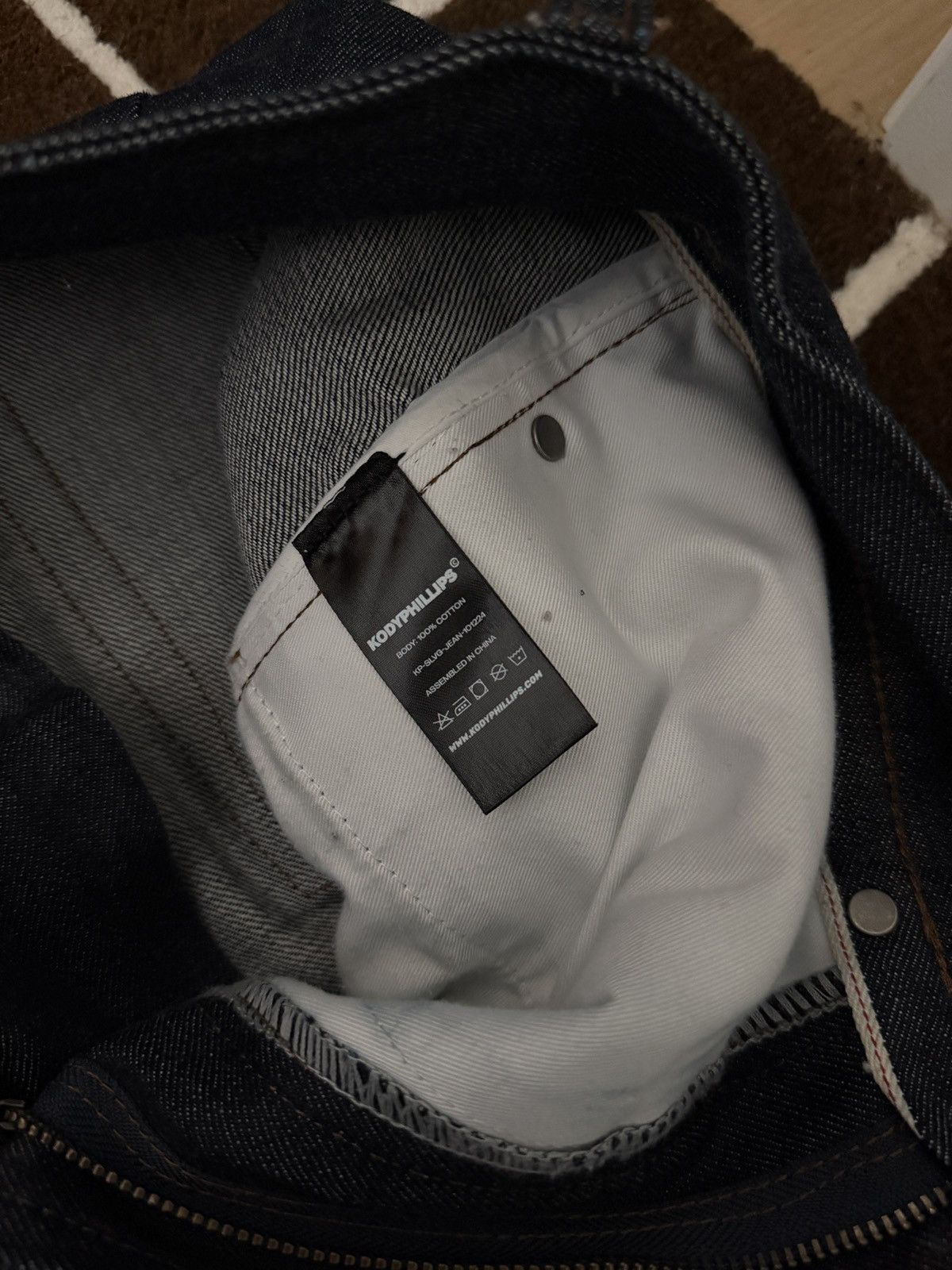 Kody Phillips Kody Phillips Raw Indigo Selvedge Denim Jeans Size US 32 / EU 48 - 4 Thumbnail