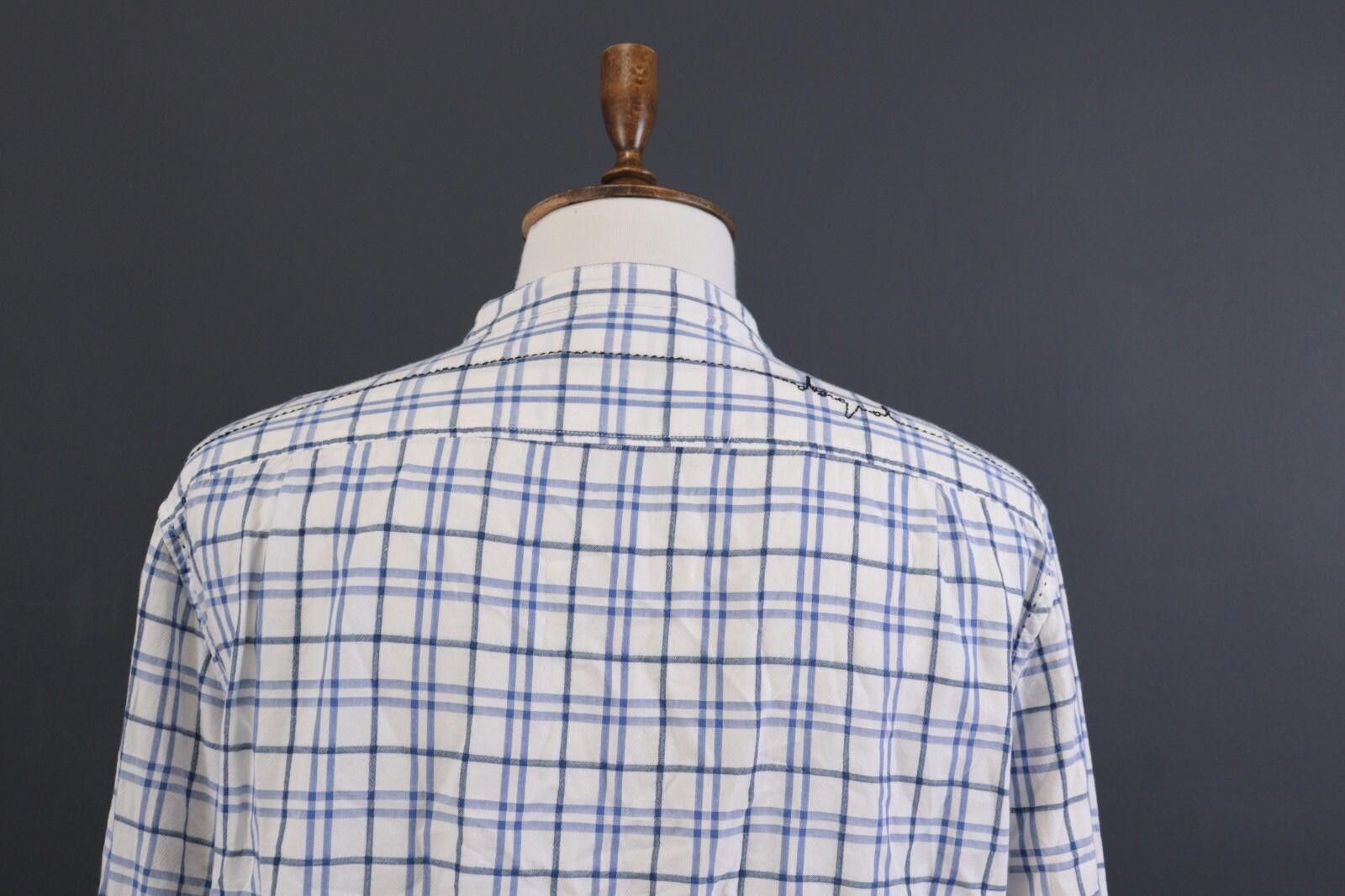 Desigual Desigual Regular Summer Collarless Check Shirt Size 2XL Size US XXL / EU 58 / 5 - 7 Thumbnail