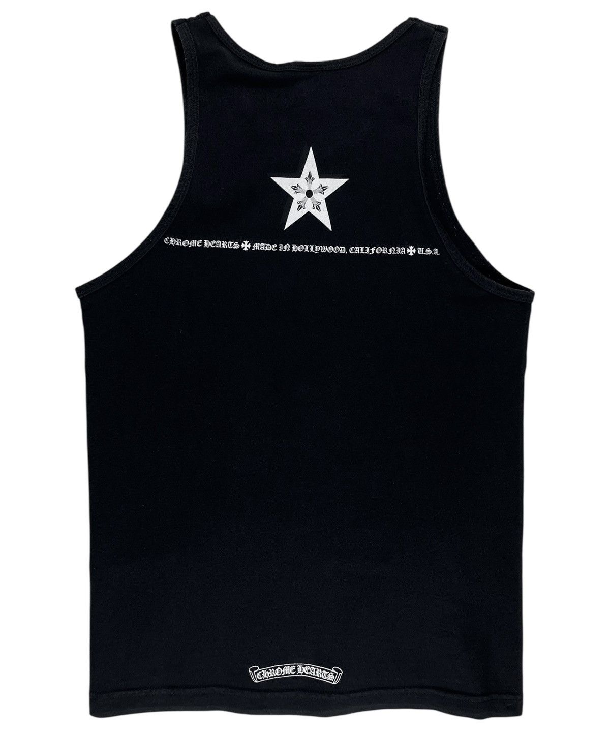 Chrome Hearts Made In Hollywood Star Logo Tank Top