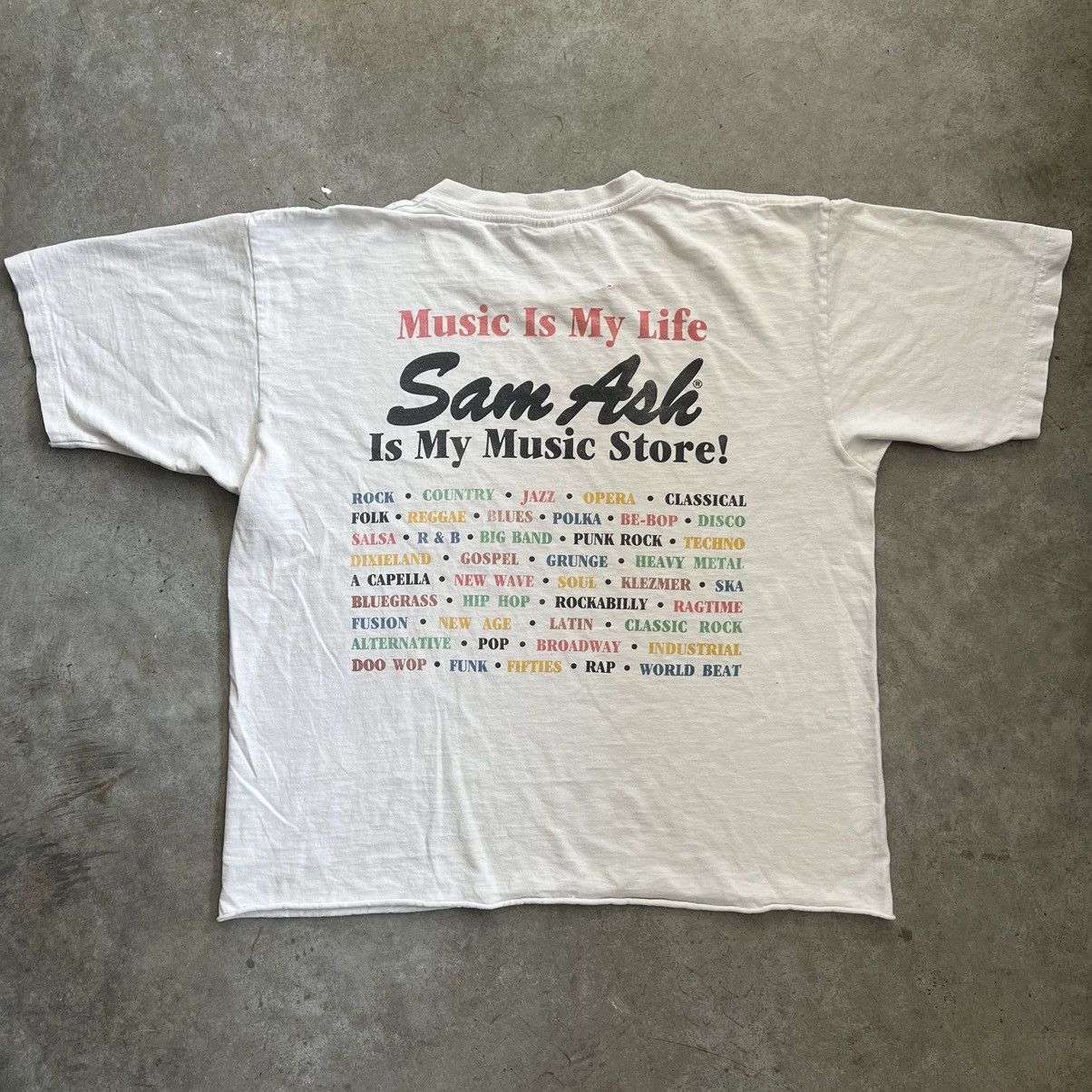 Gildan Gildan Heavy Weight x Sam Ash Music Store Tshirt Size US L / EU 52-54 / 3 - 3 Thumbnail