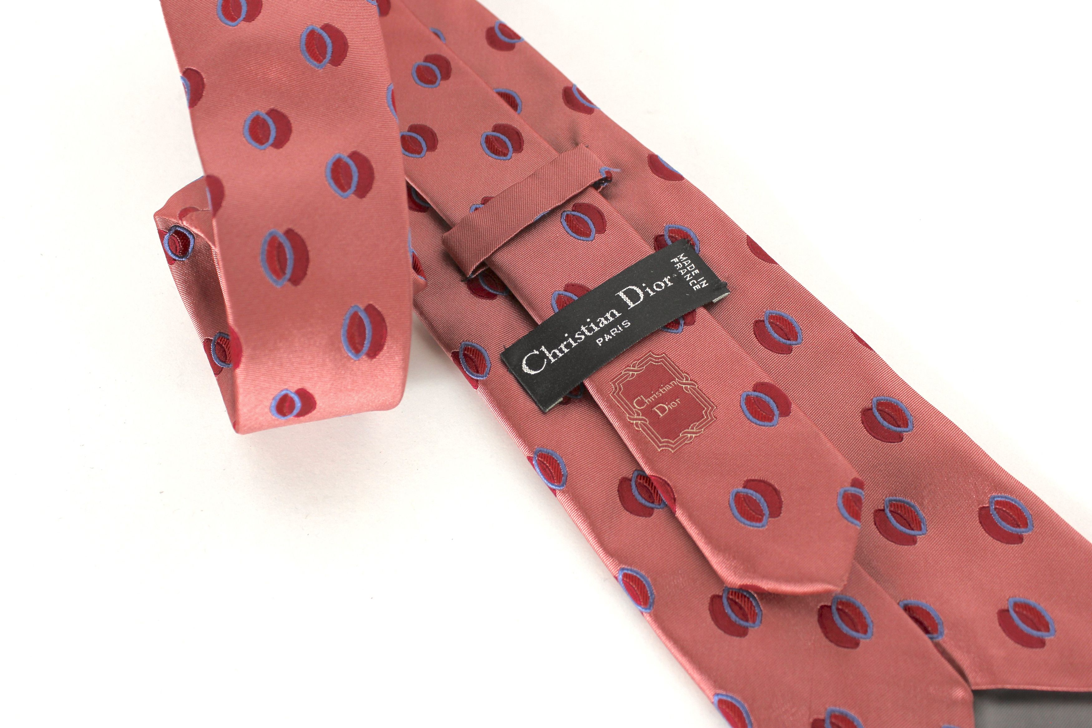 Dior Christian Dior Silk Tie Geometric Print Size ONE SIZE - 5 Thumbnail