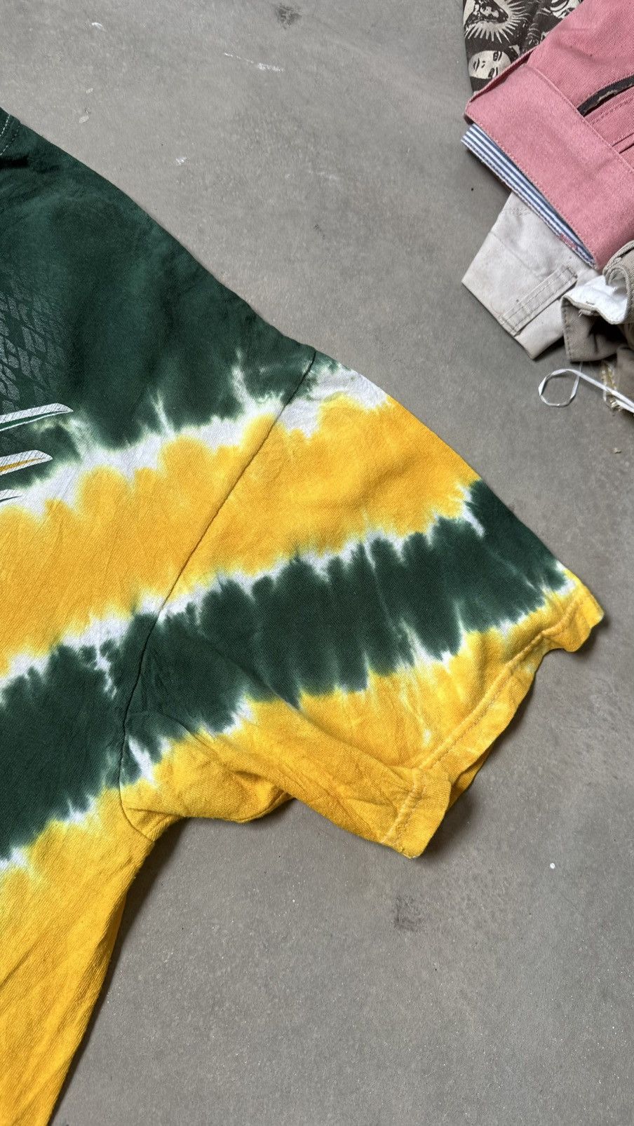 Vintage VINTAGE NFL GREEN BAY PACKERS TYE DYE TEE Size US XXL / EU 58 / 5 - 3 Thumbnail