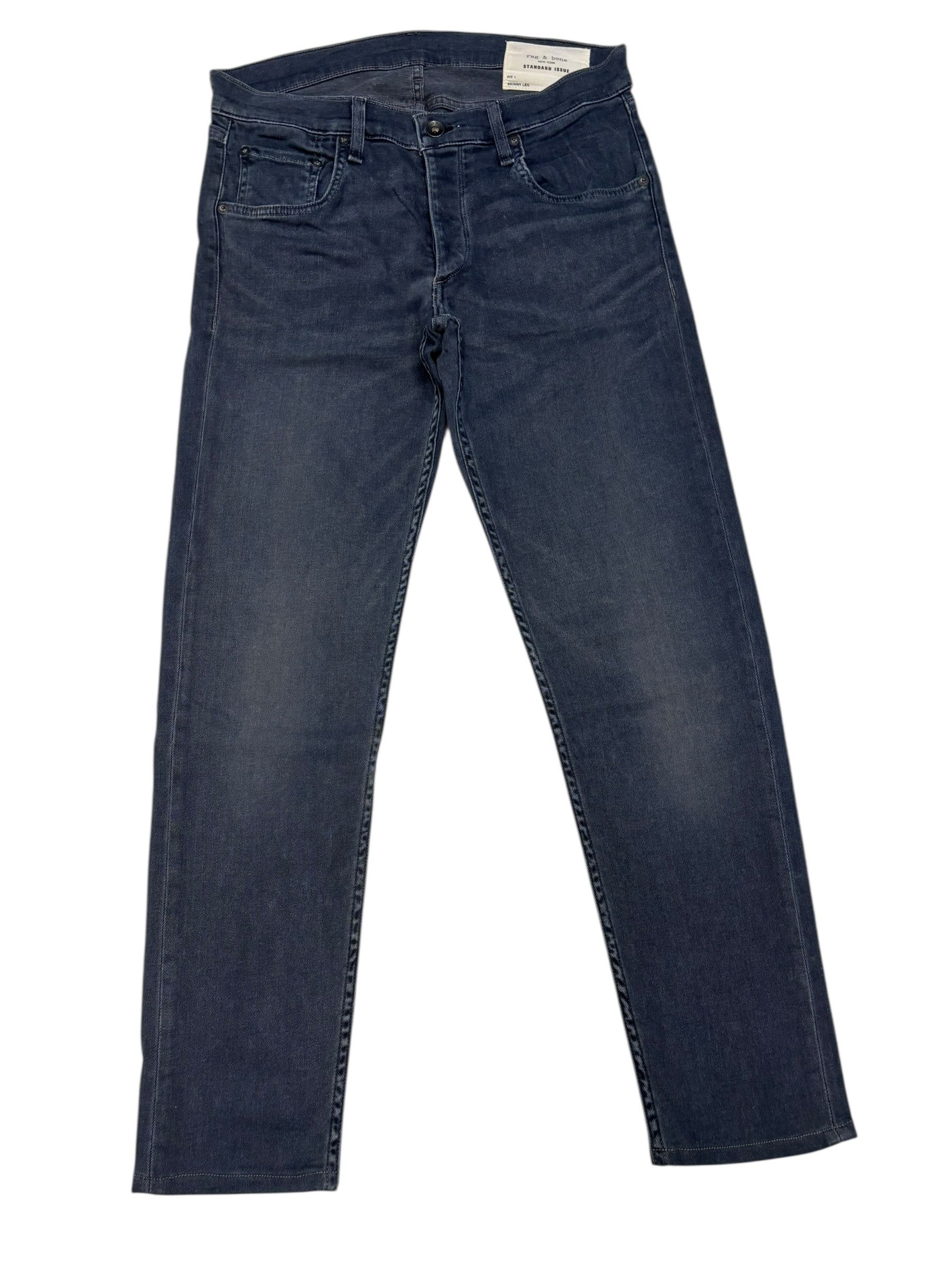 Rag & Bone 💥RAG & BONE FIT 1 SKINNY LEG JEANS FADED Size US 30 / EU 46 - 3 Thumbnail