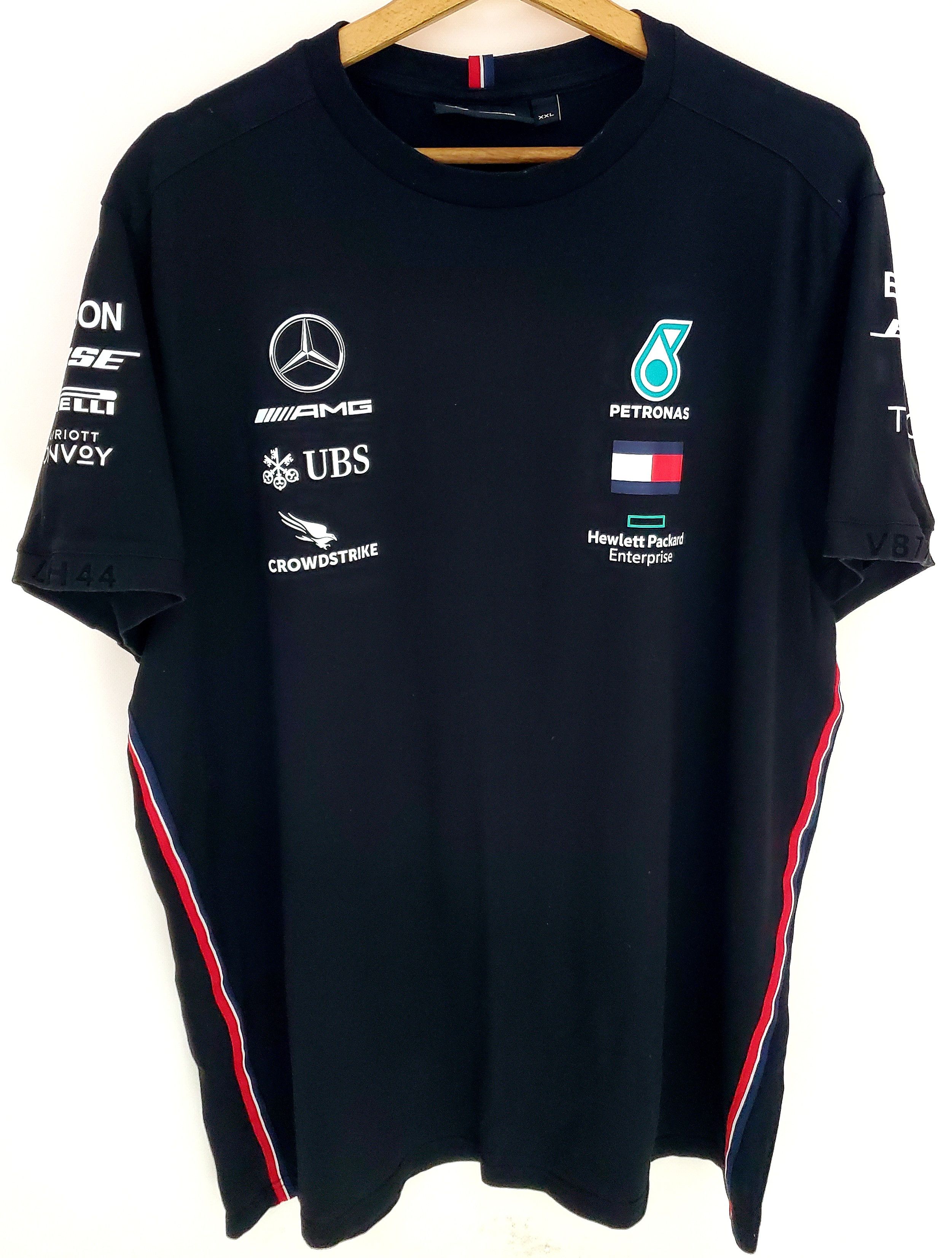 Fox Racing Mercedes AMG Petronas Shirt Men / F1 Stretch HamiltonTee Xxl Size US XXL / EU 58 / 5 - 1 Thumbnail
