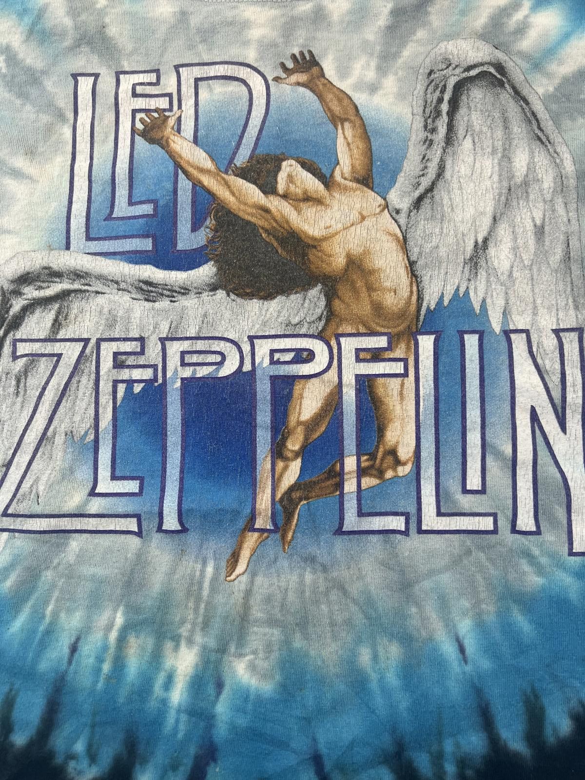 Led Zeppelin Led Zeppelin Tie-Dye Graphic Band T-Shirt Size US M / EU 48-50 / 2 - 2 Thumbnail