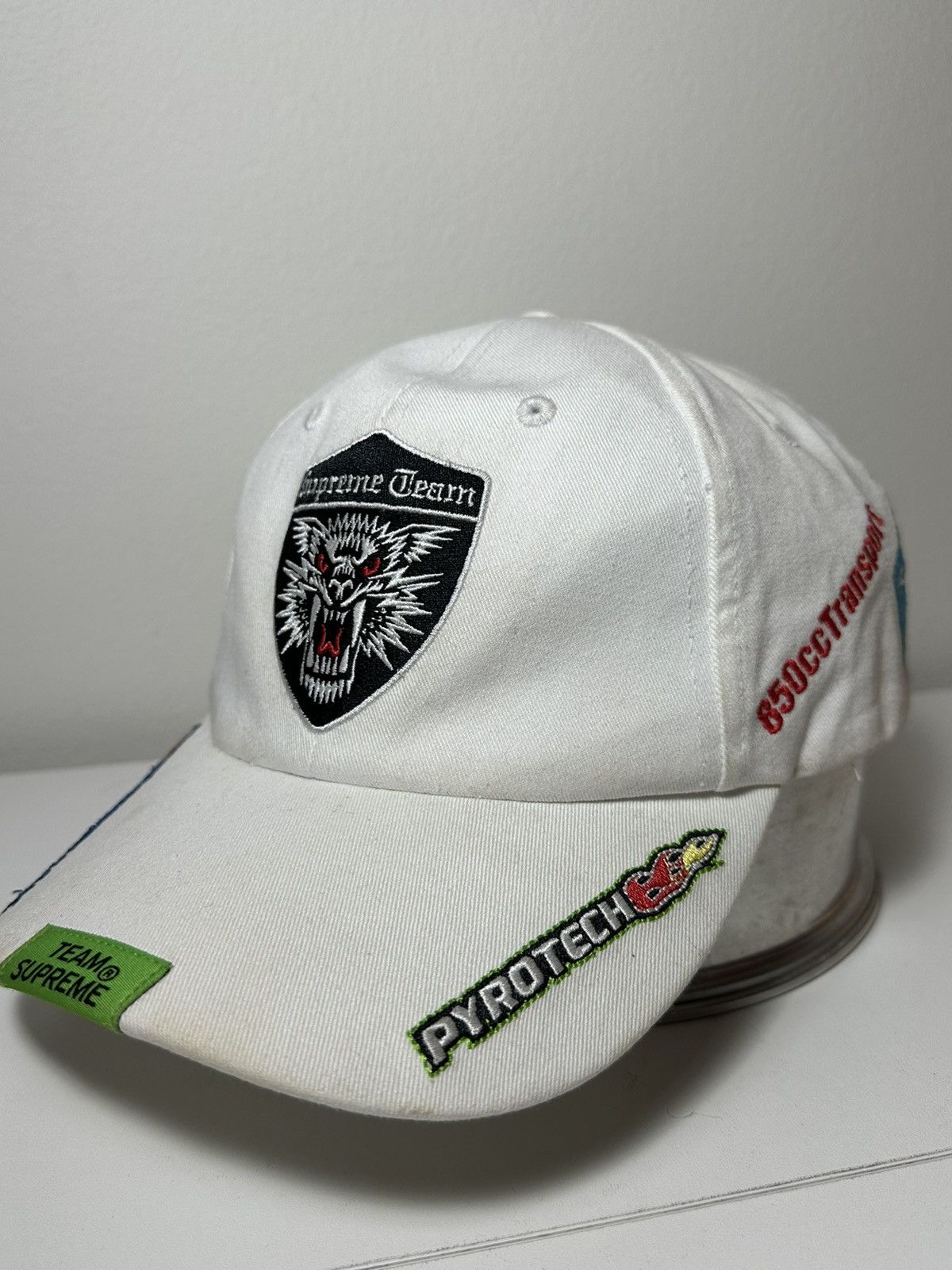 Supreme Supreme Racing Team 6-Panel Hat Cap Size ONE SIZE - 5 Thumbnail