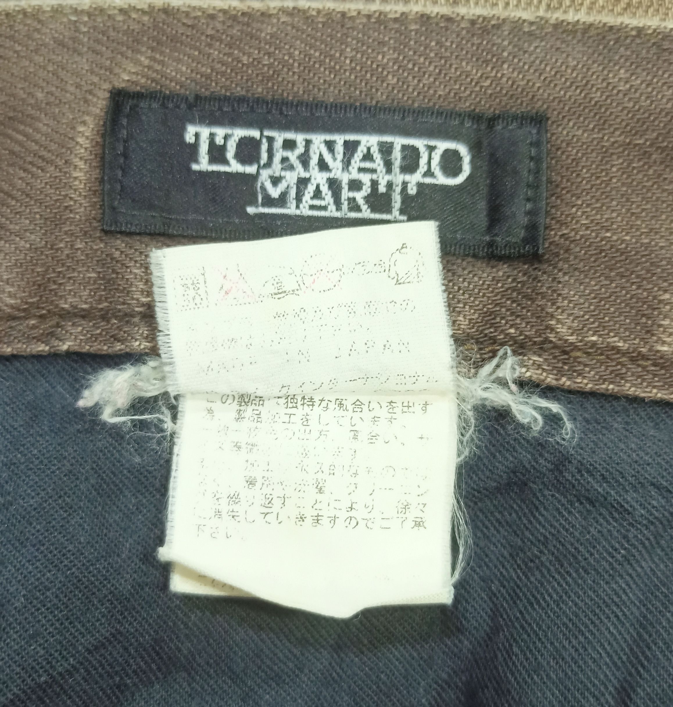 Tornado Mart Tornado Mart Stretchable Mud Washed Flared Denim Size US 30 / EU 46 - 24 Thumbnail