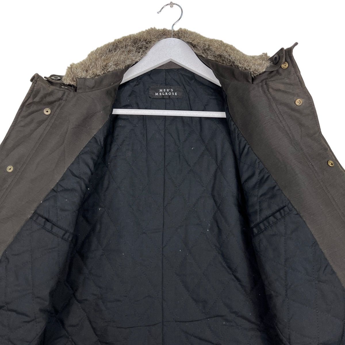 Melrose 🔥 MELROSE MEN MOLESKIN FAUX FUR TRIM JACKET Size US M / EU 48-50 / 2 - 12 Thumbnail