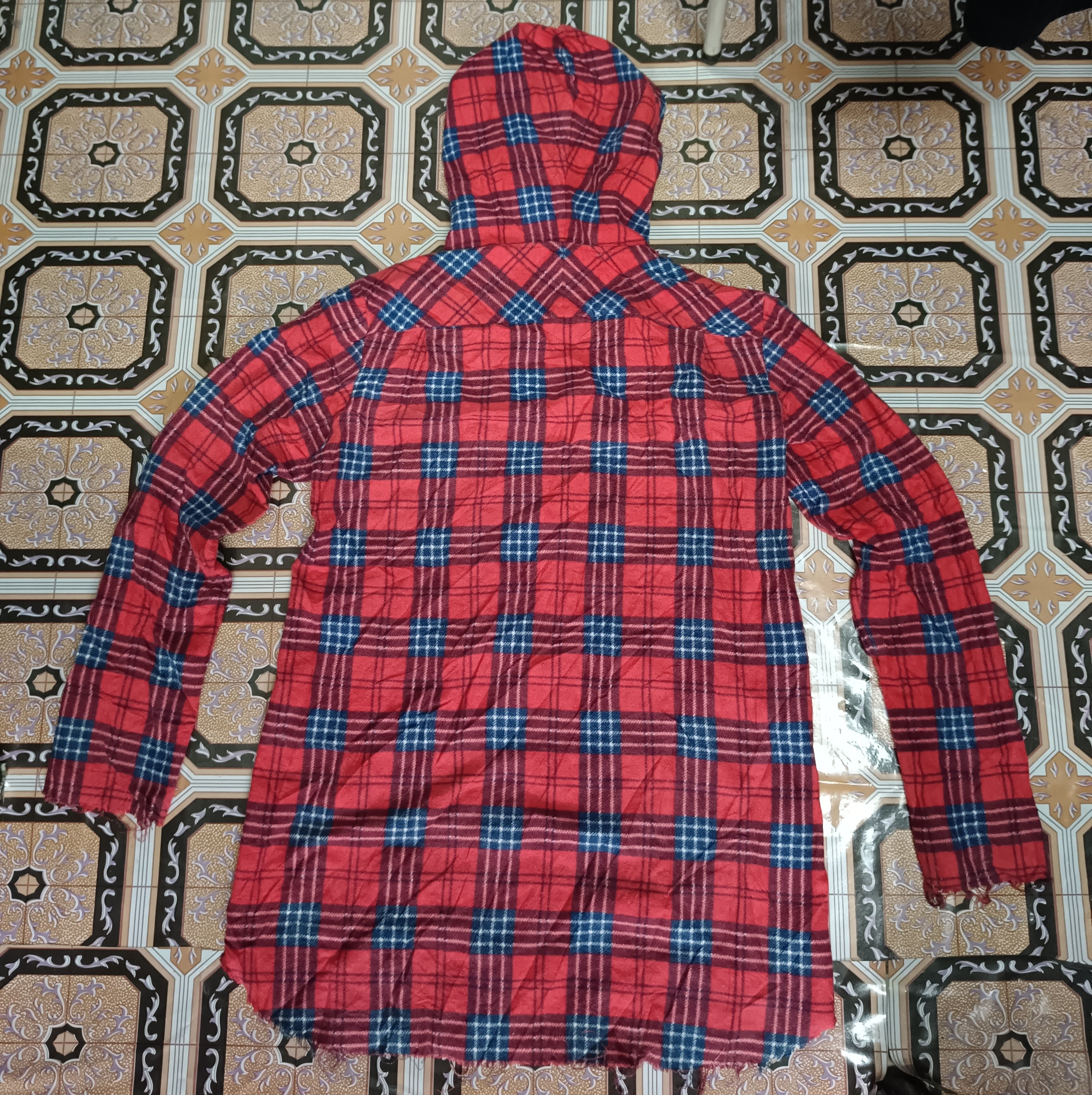 Number (N)ine FW06 Plaid Tartan Flannel Pullover Size US M / EU 48-50 / 2 - 12 Thumbnail