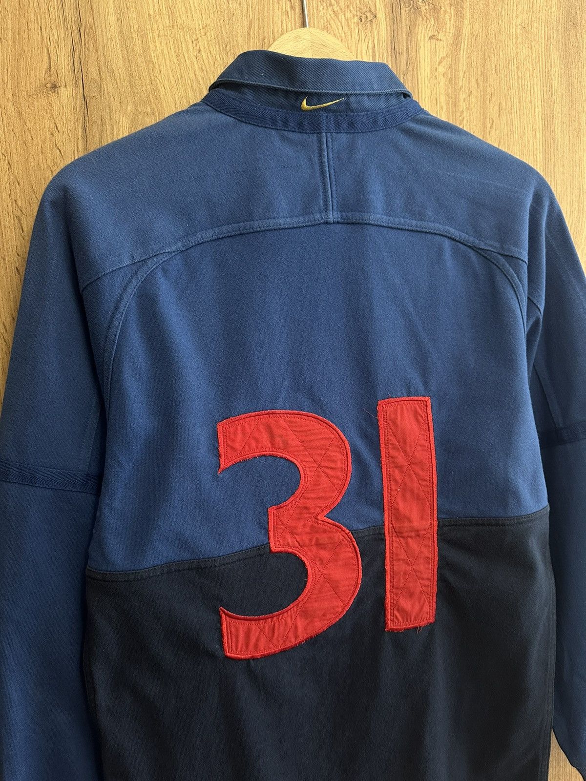 Vintage Nike FC Barcelona Jersey Long Sleeve 90s with number Size US S / EU 44-46 / 1 - 8 Thumbnail