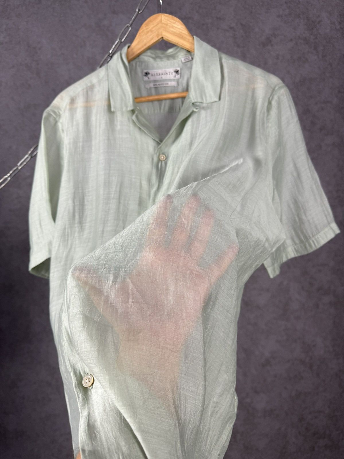 Allsaints Allsaints designer hawaiian relaxed shirt Size US L / EU 52-54 / 3 - 2 Thumbnail