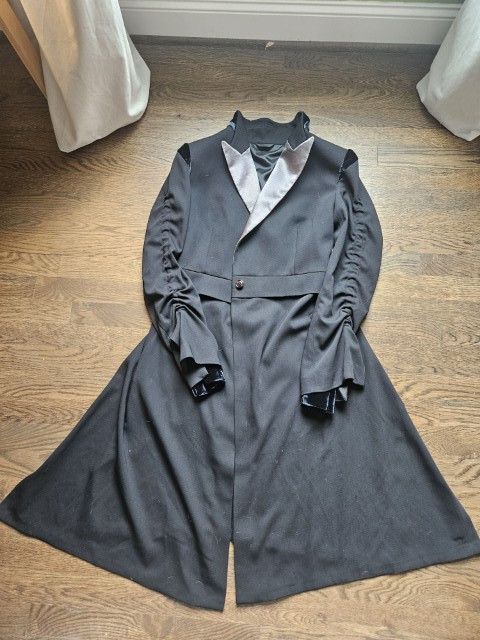 Marithe + Francois Girbaud Vintage Marithé + François Girbaud Tuxedo Jacket - 1990s Size M / US 6-8 / IT 42-44 - 9 Thumbnail